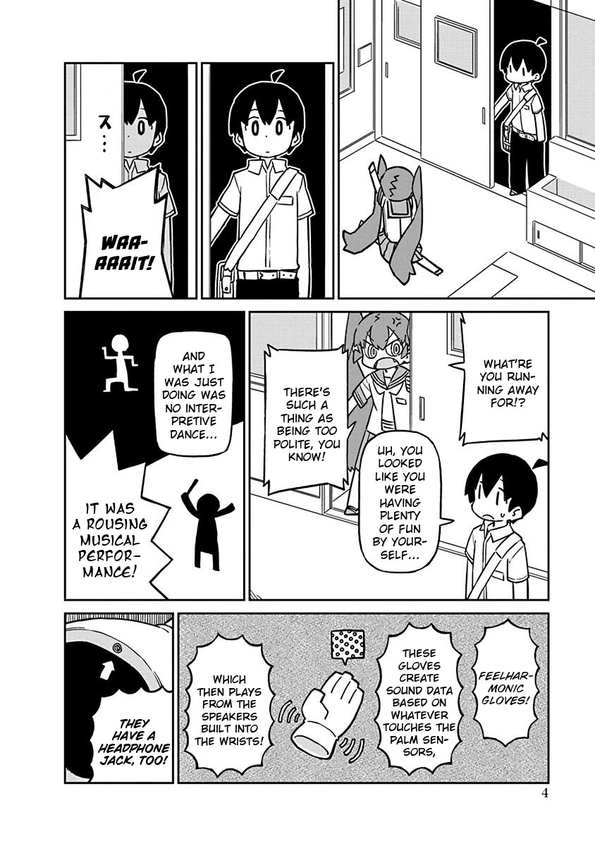 Ueno-san wa Bukiyou Chapter 61 page 6 - Chapter 61: Feelharmonic Gloves