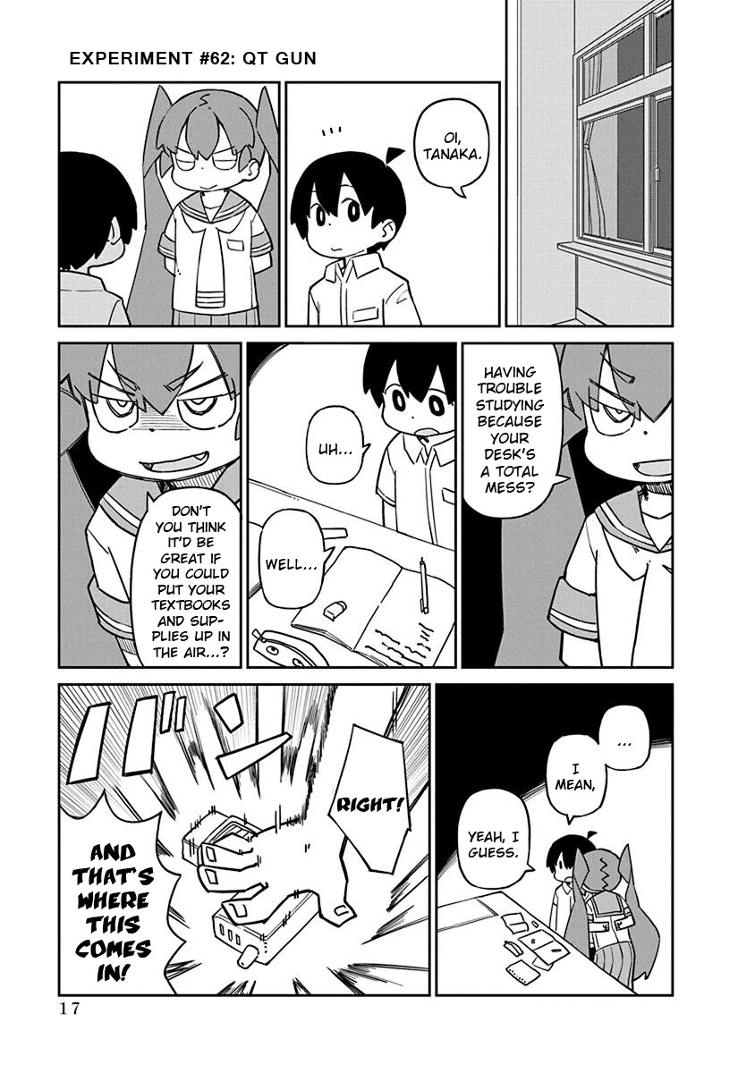 Ueno-san wa Bukiyou Chapter 62 page 1 - Chapter 62: QT Gun