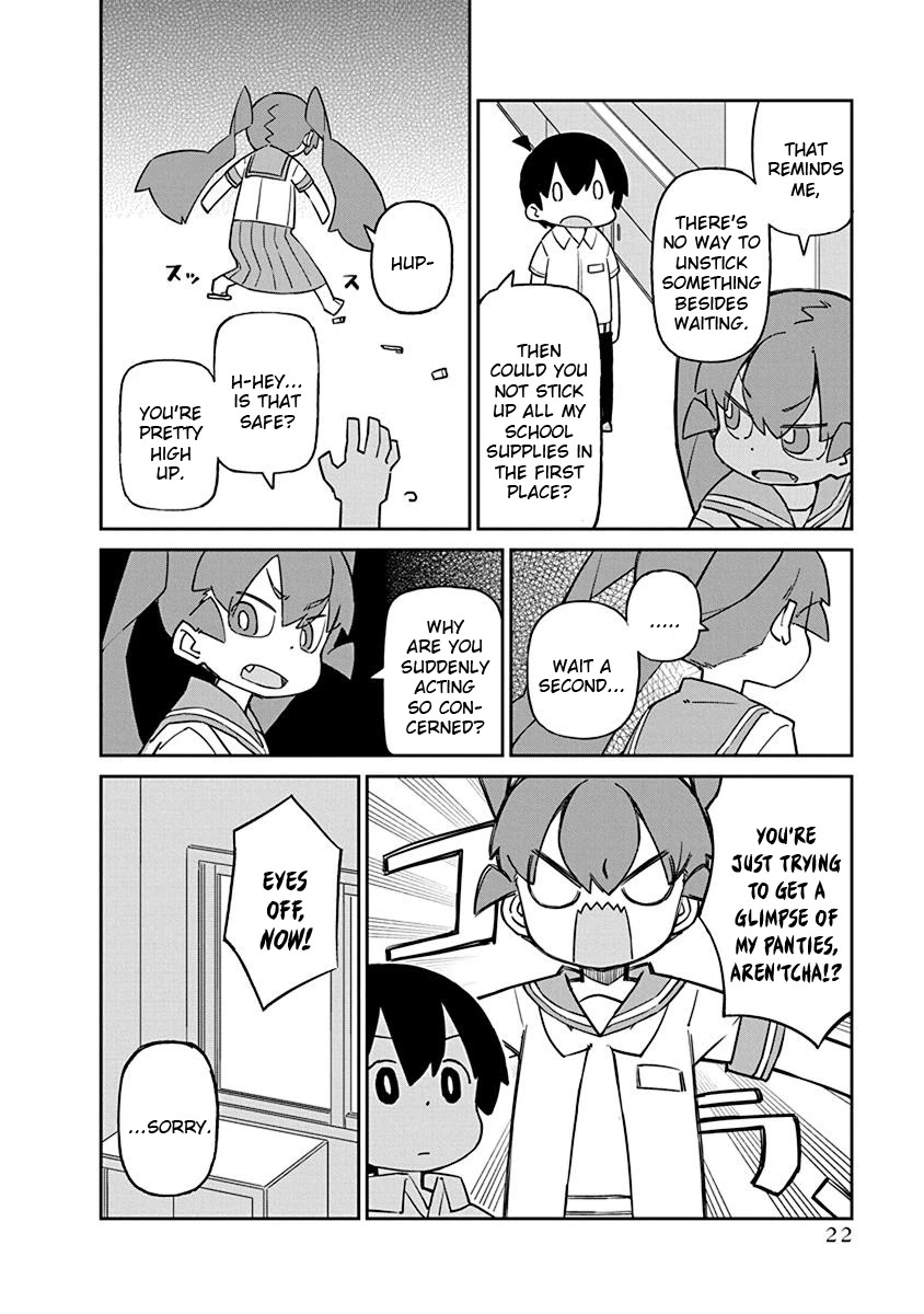 Ueno-san wa Bukiyou Chapter 62 page 6 - Chapter 62: QT Gun