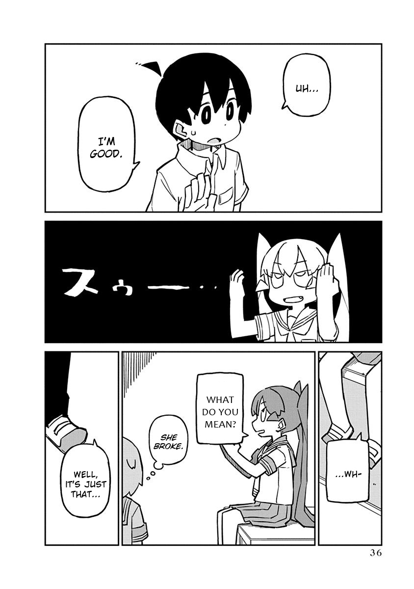 Ueno-san wa Bukiyou Chapter 63 page 6 - Chapter 63: Otomatic Anchor