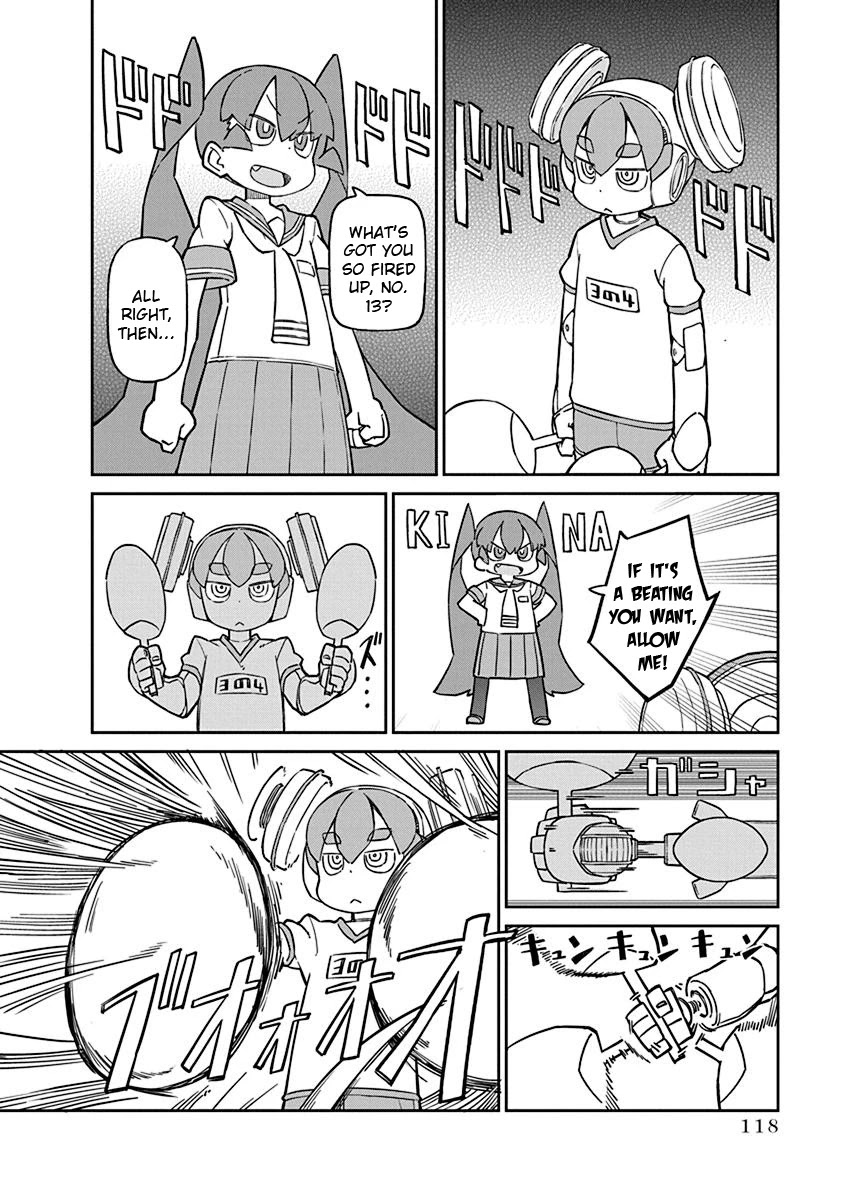 Ueno-san wa Bukiyou Chapter 69 page 4 - Chapter 69: Fanservo Pettibreaker