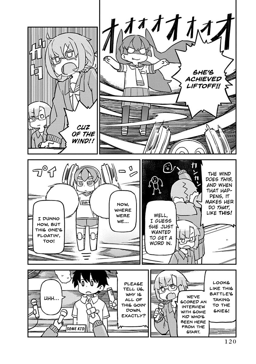Ueno-san wa Bukiyou Chapter 69 page 6 - Chapter 69: Fanservo Pettibreaker