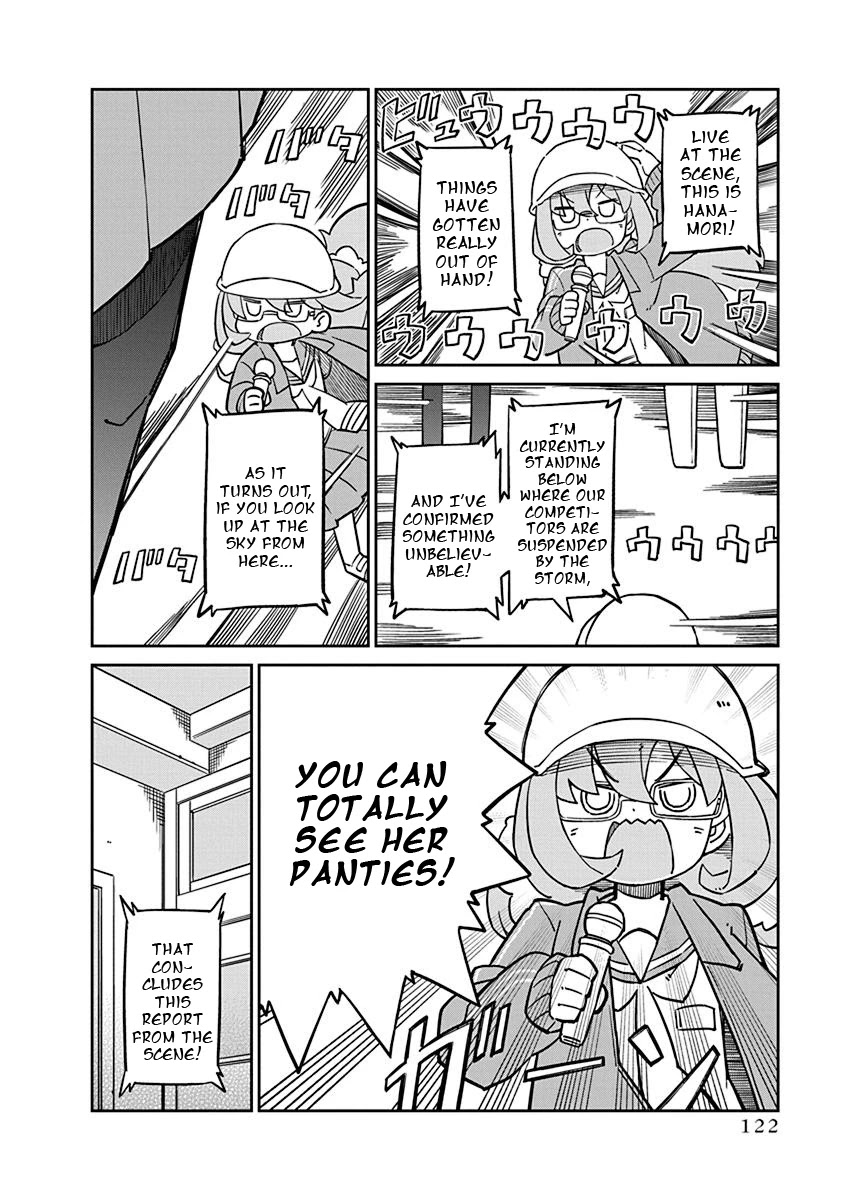 Ueno-san wa Bukiyou Chapter 69 page 8 - Chapter 69: Fanservo Pettibreaker