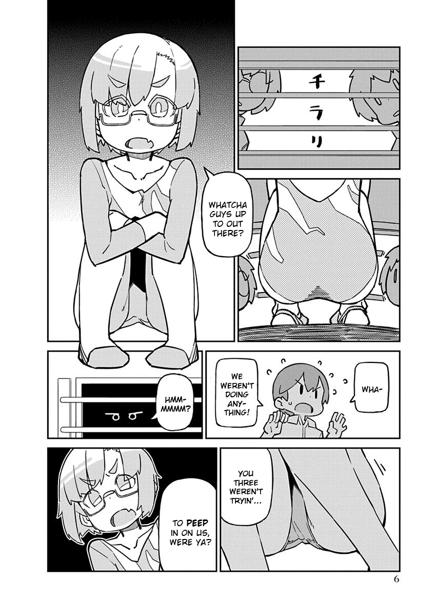 Ueno-san wa Bukiyou Chapter 71 page 8 - Chapter 71: Behind the Gymnasium