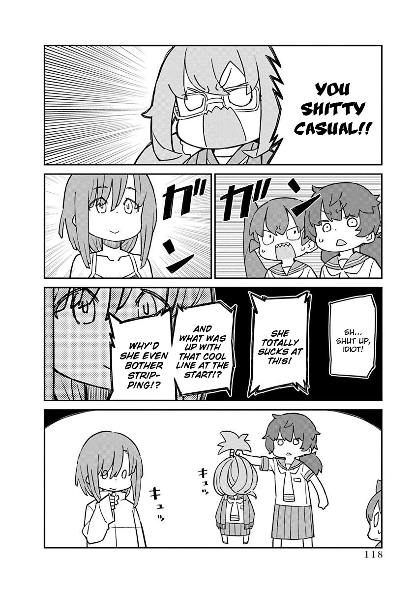 Ueno-san wa Bukiyou Chapter 79 page 12 - Chapter 79: 13eat Dancer