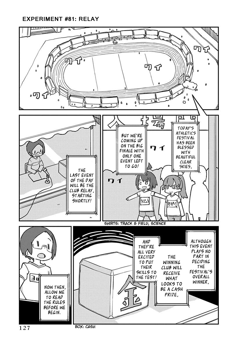 Ueno-san wa Bukiyou Chapter 81 page 1 - Chapter 81: Relay