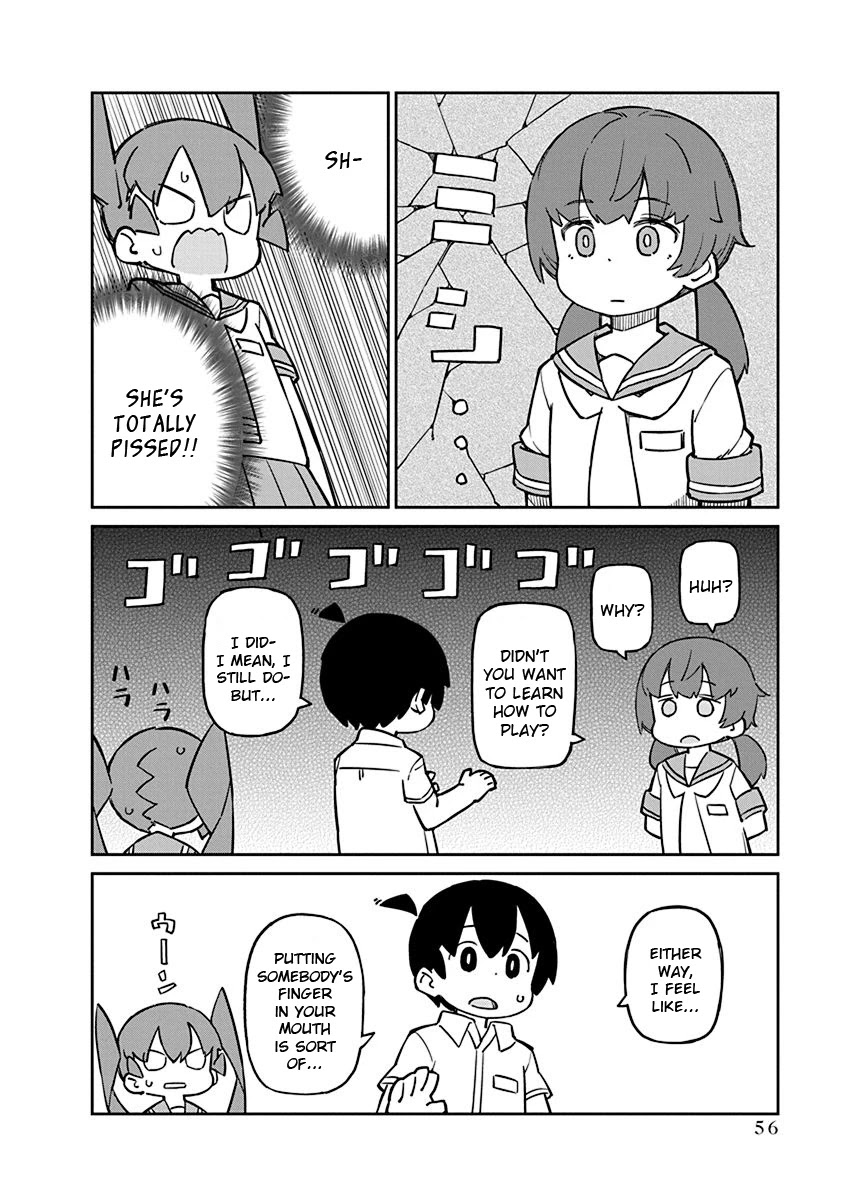 Ueno-san wa Bukiyou Chapter 85 page 8 - Chapter 85: Mouthpeeps