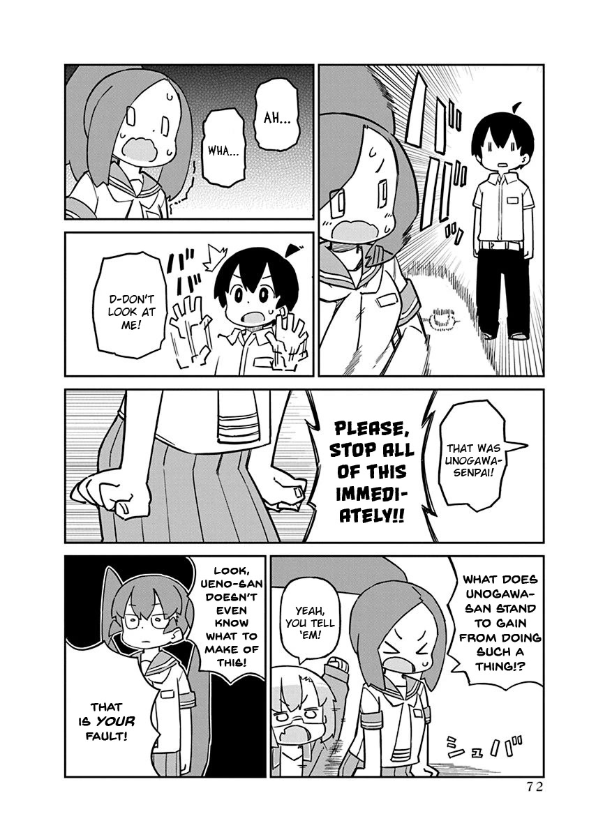 Ueno-san wa Bukiyou Chapter 86 page 10 - Chapter 86: Camera-kun, Aughost Edition