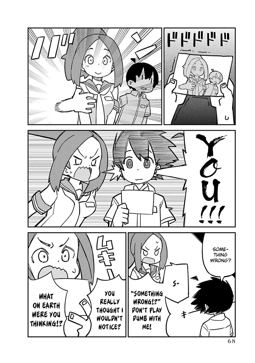 Ueno-san wa Bukiyou Chapter 86 page 6 - Chapter 86: Camera-kun, Aughost Edition