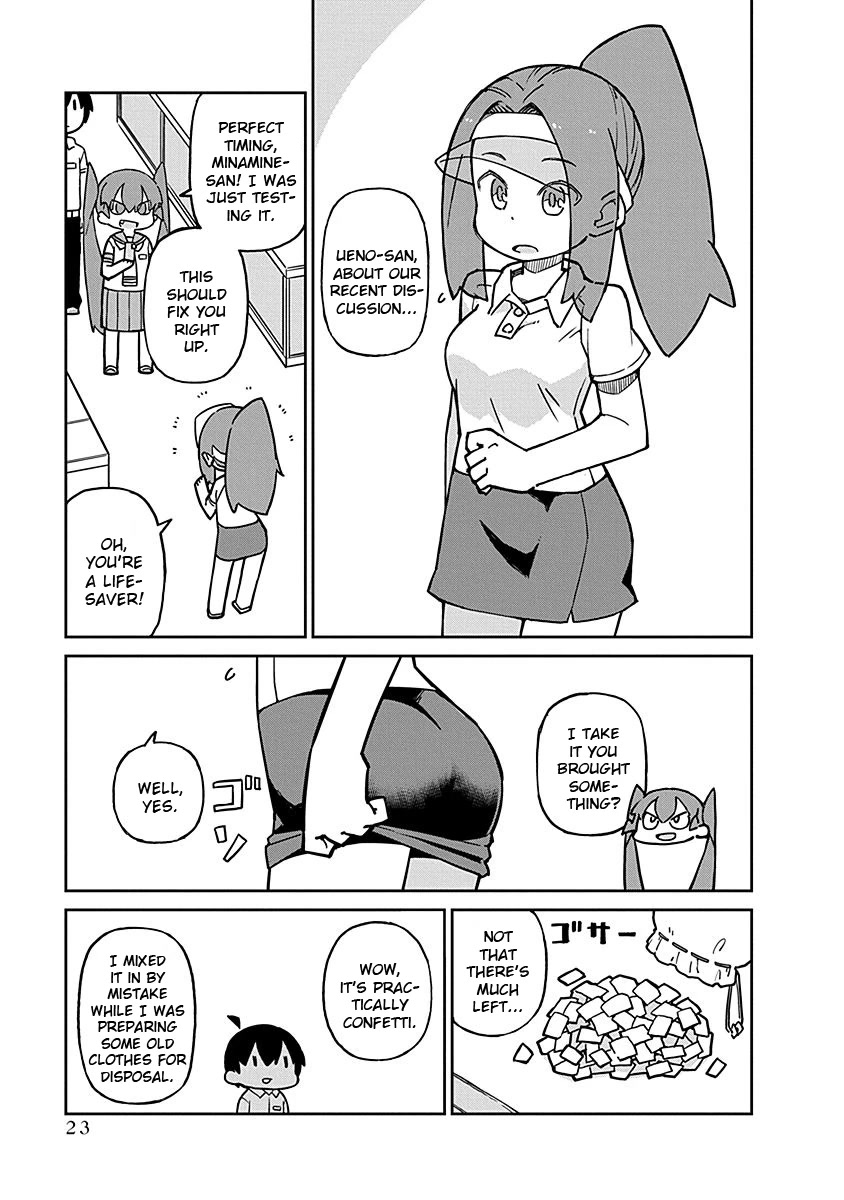 Ueno-san wa Bukiyou Chapter 93 page 3 - Chapter 93: Repairosol