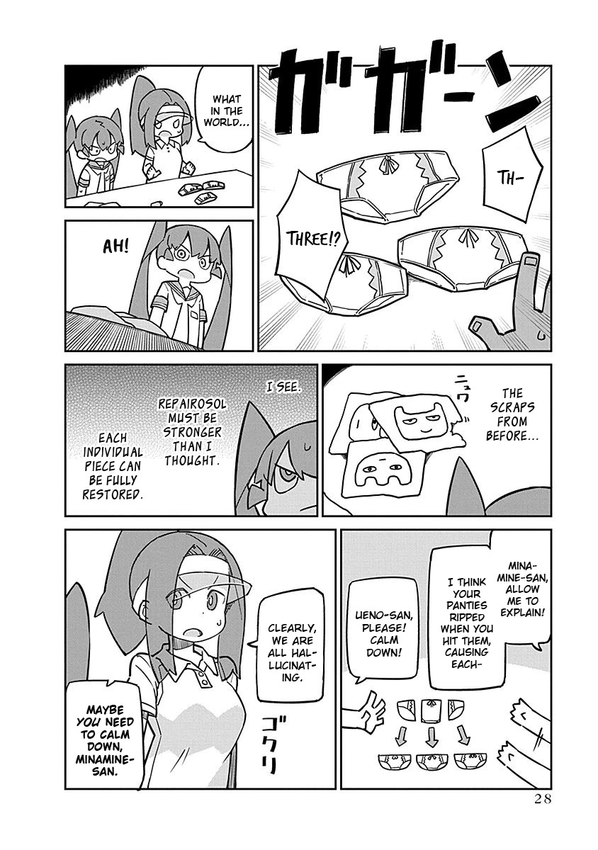 Ueno-san wa Bukiyou Chapter 93 page 8 - Chapter 93: Repairosol