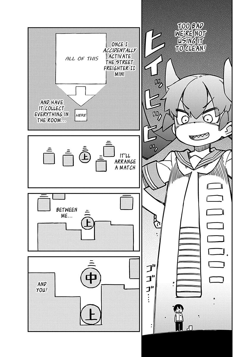 Ueno-san wa Bukiyou Chapter 97 page 4 - Chapter 97: Street Freighter II Mini