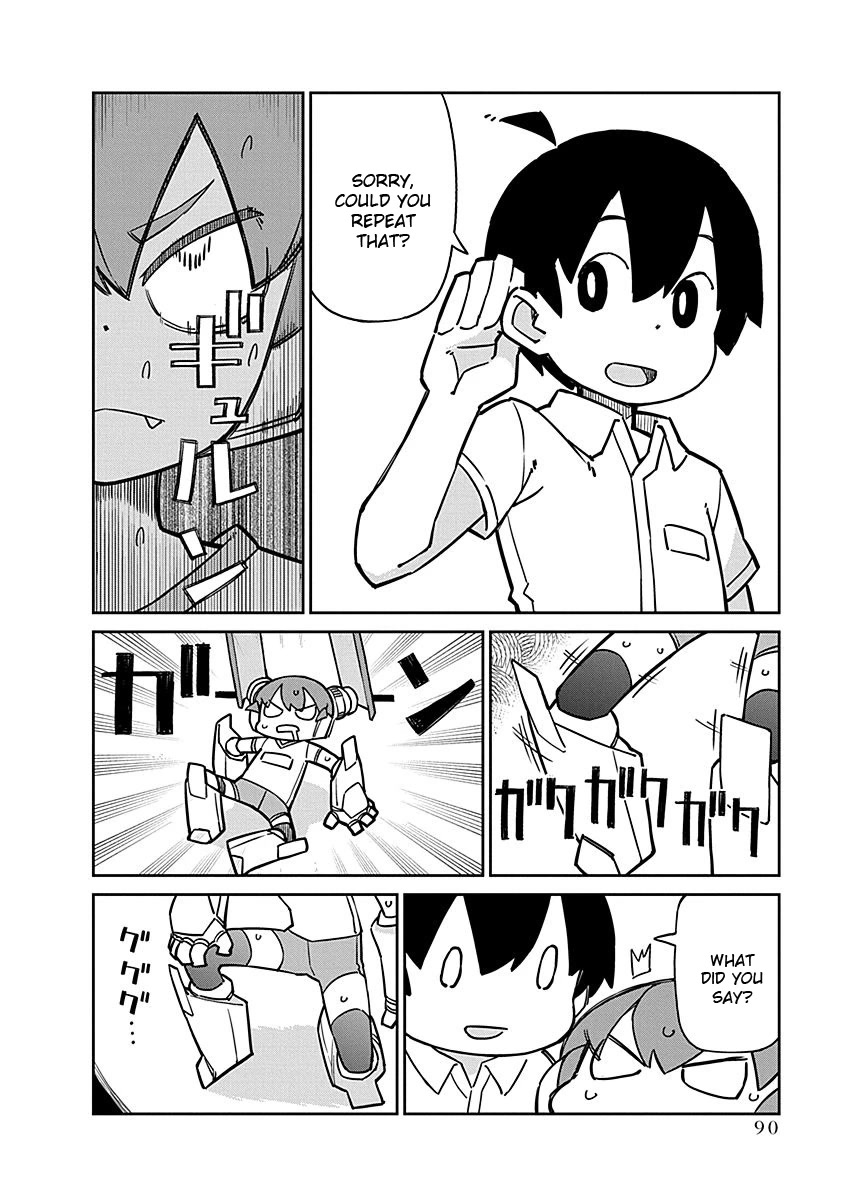 Ueno-san wa Bukiyou Chapter 98 page 6 - Chapter 98: U-E No. 13-Style Ueno