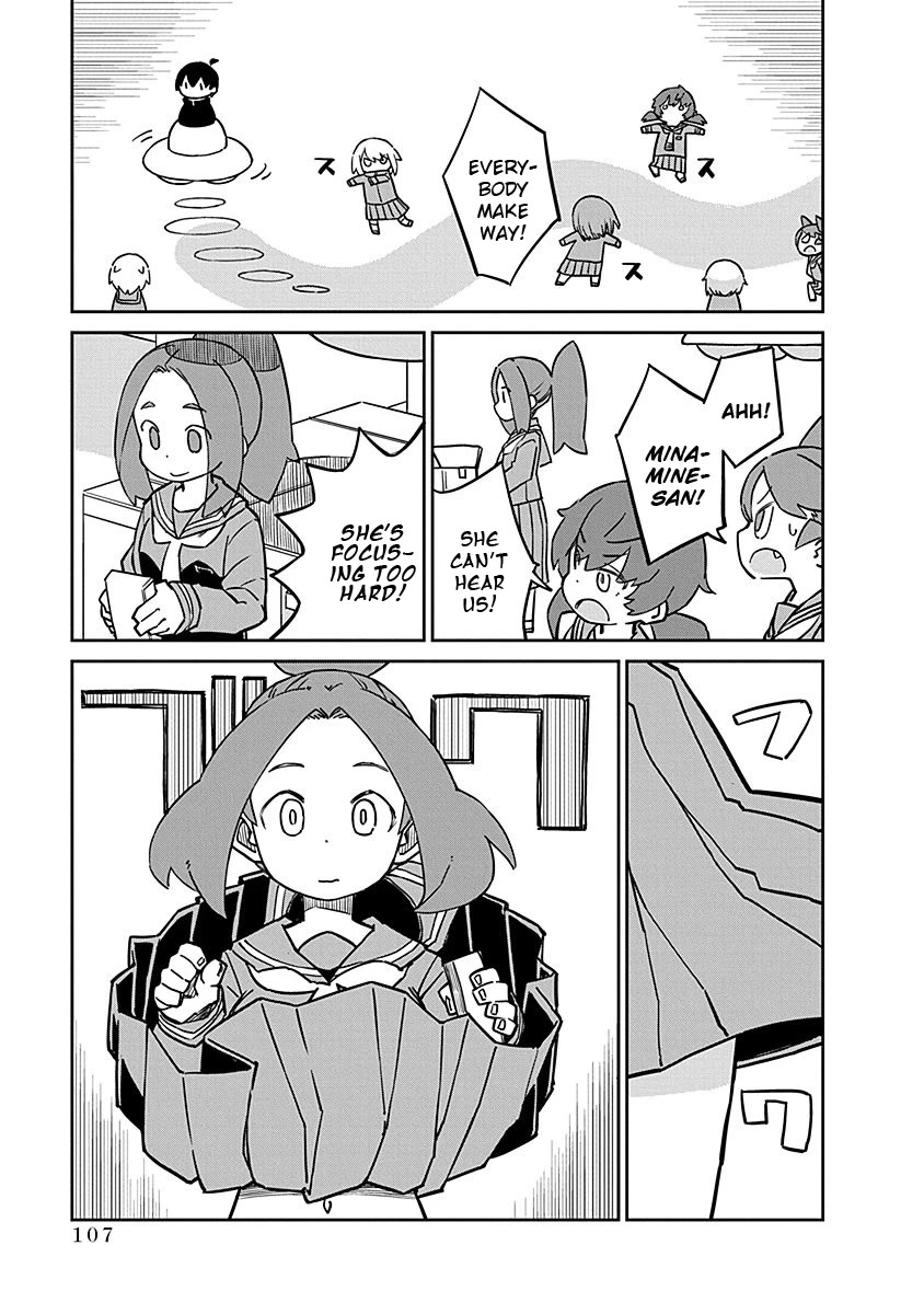 Ueno-san wa Bukiyou Chapter 99 page 9 - Chapter 99: UFO Snatcher