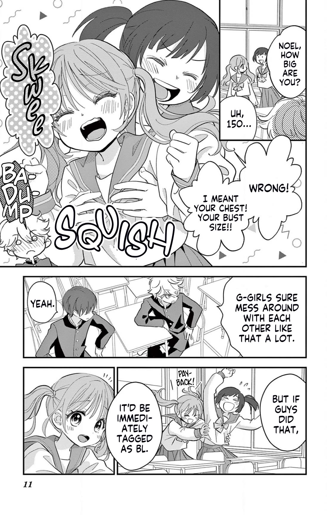 Uesugi-kun Wants to Quit Being a Girl Chapter 1 page 11 - Chapter 1