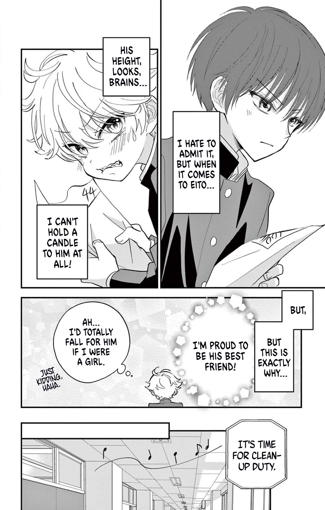 Uesugi-kun Wants to Quit Being a Girl Chapter 1 page 14 - Chapter 1