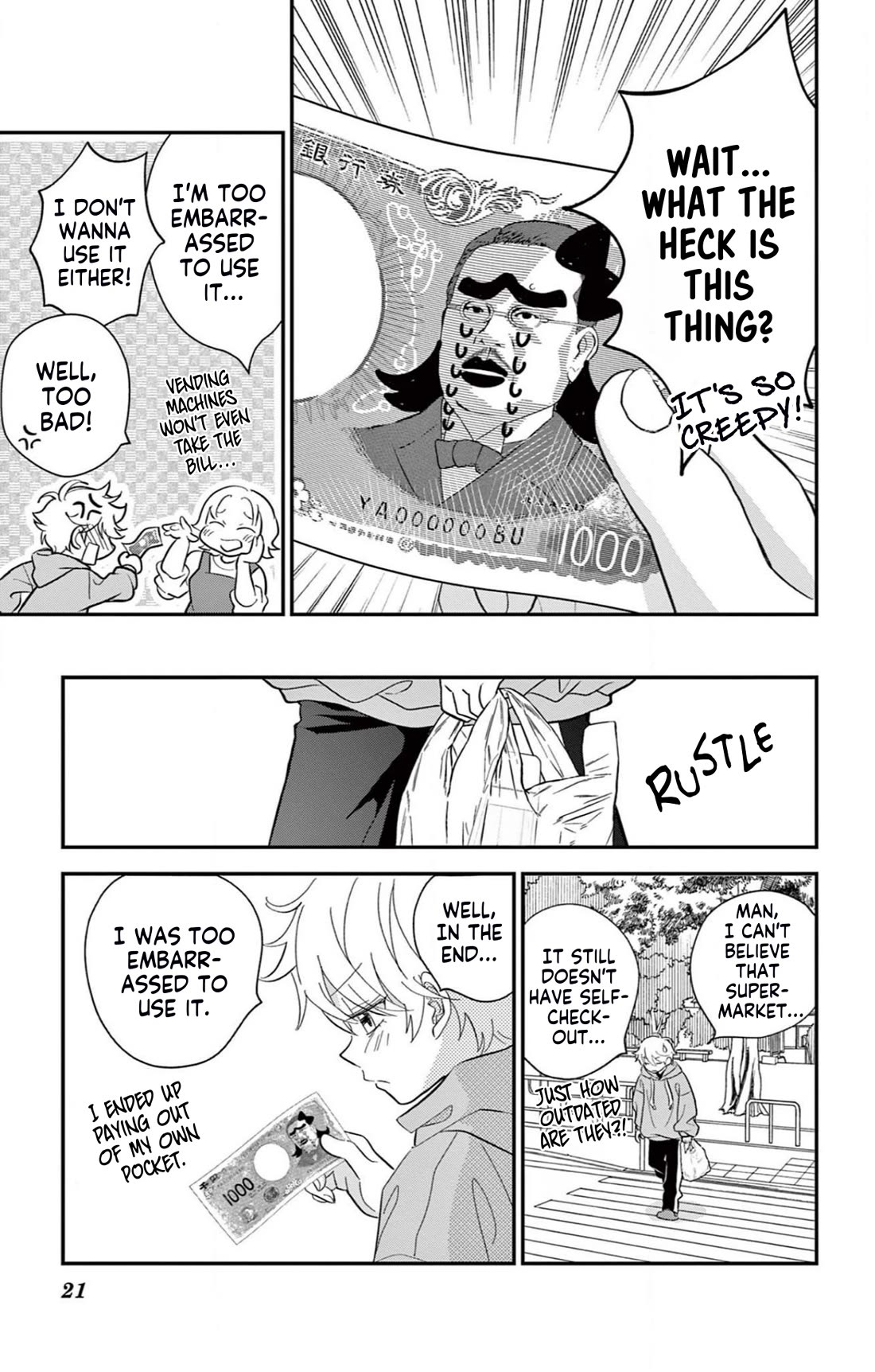 Uesugi-kun Wants to Quit Being a Girl Chapter 1 page 21 - Chapter 1