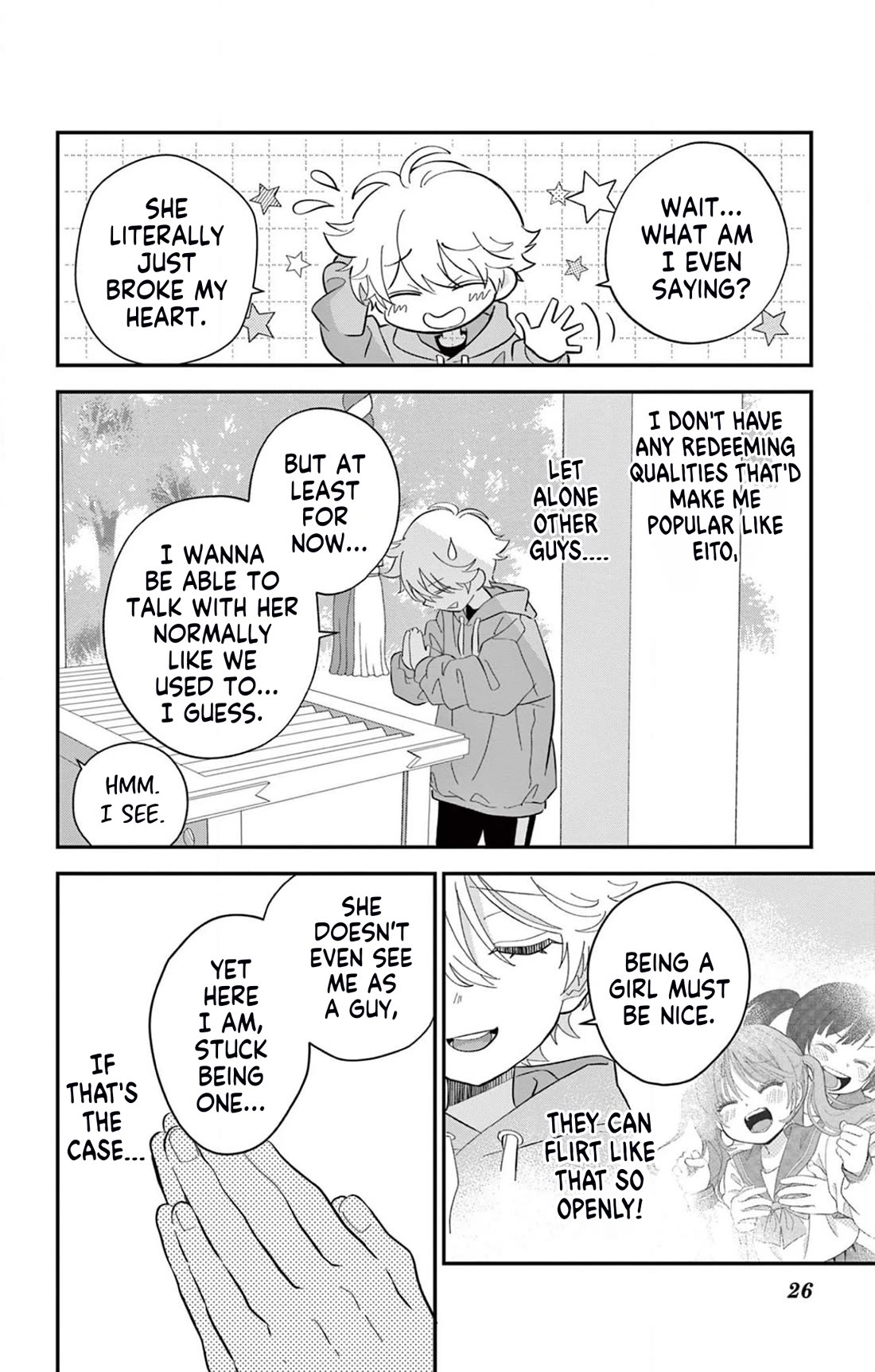 Uesugi-kun Wants to Quit Being a Girl Chapter 1 page 26 - Chapter 1