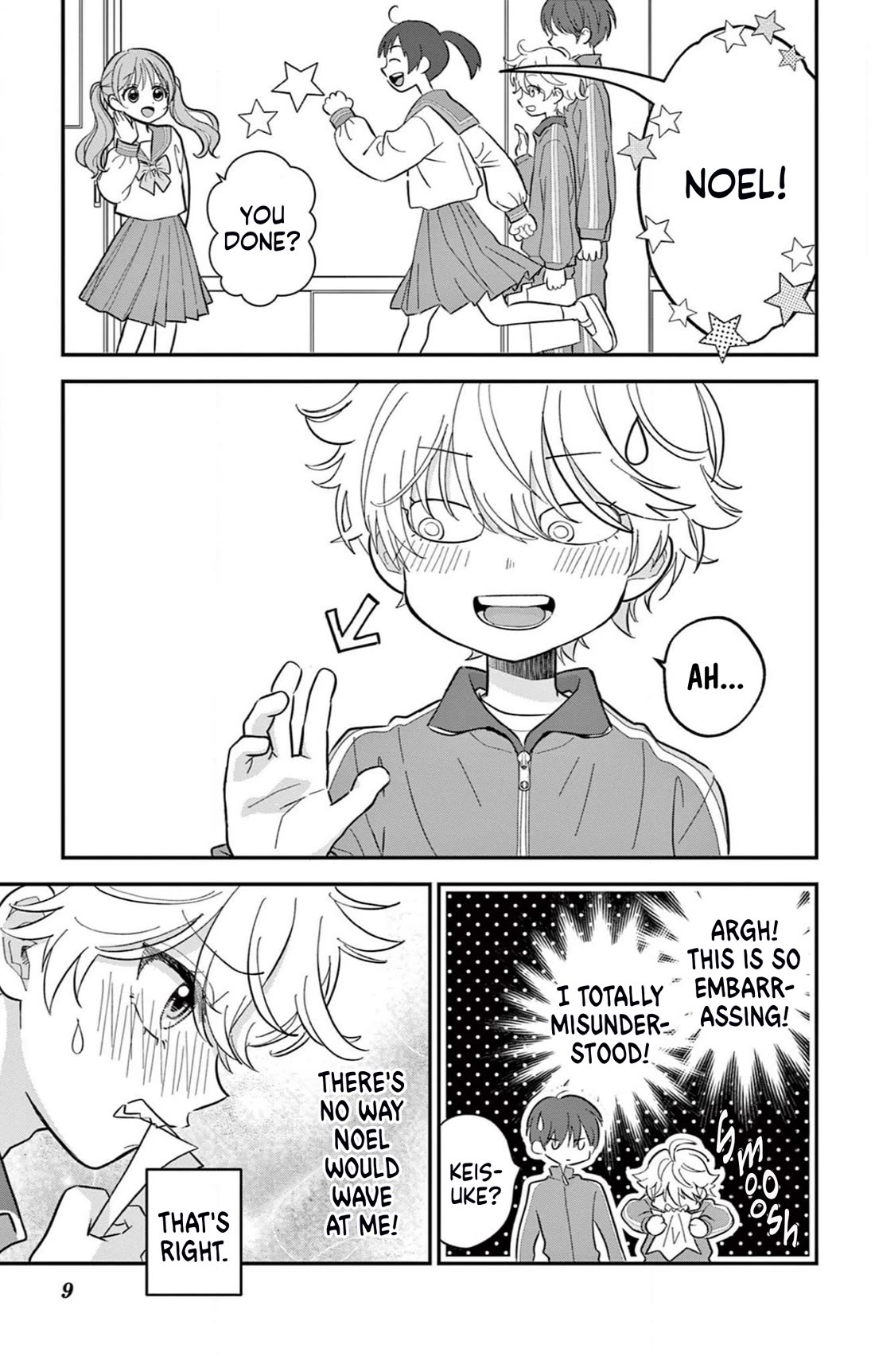 Uesugi-kun Wants to Quit Being a Girl Chapter 1 page 9 - Chapter 1