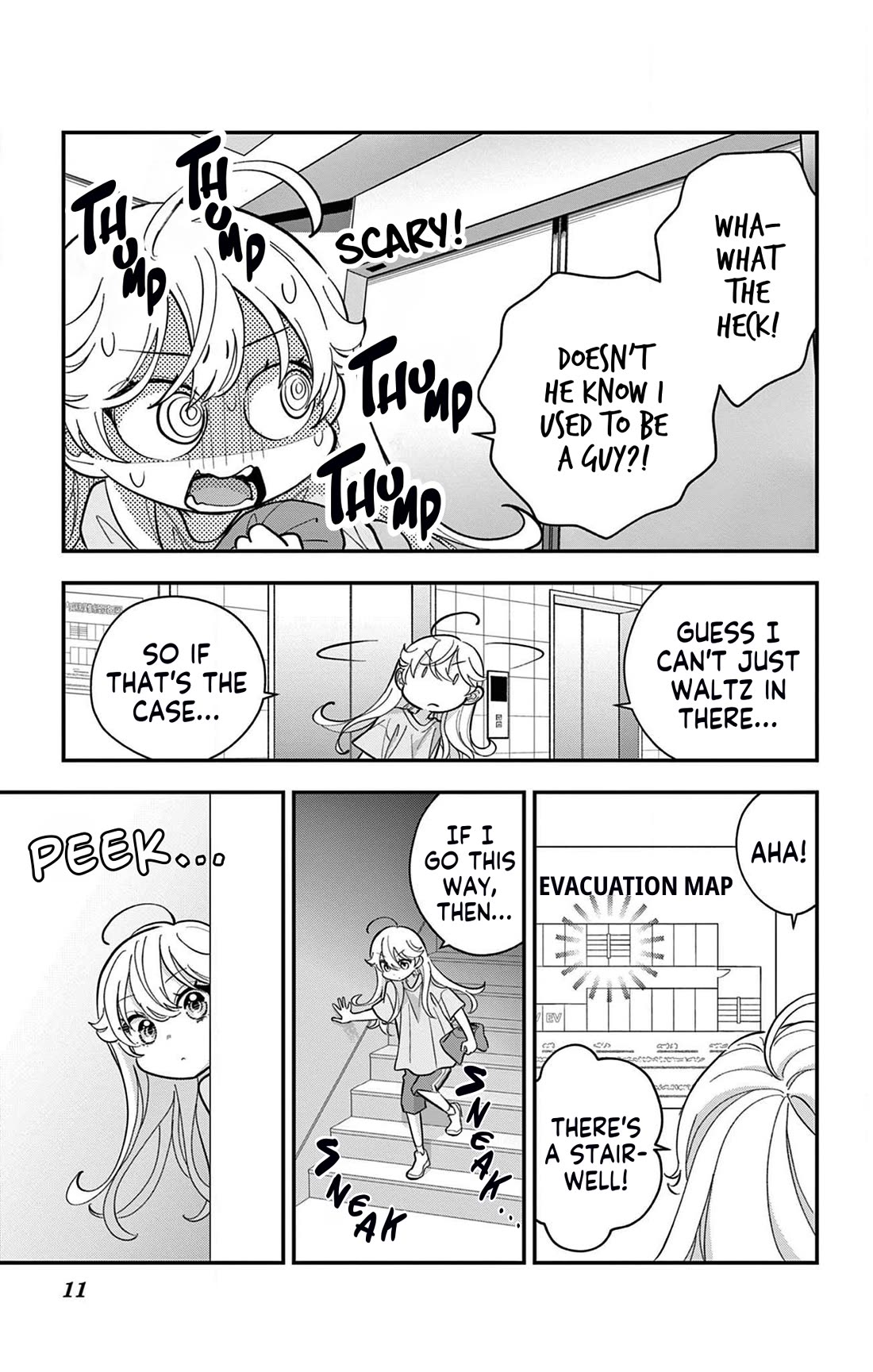 Uesugi-kun Wants to Quit Being a Girl Chapter 11 page 11 - Chapter 11