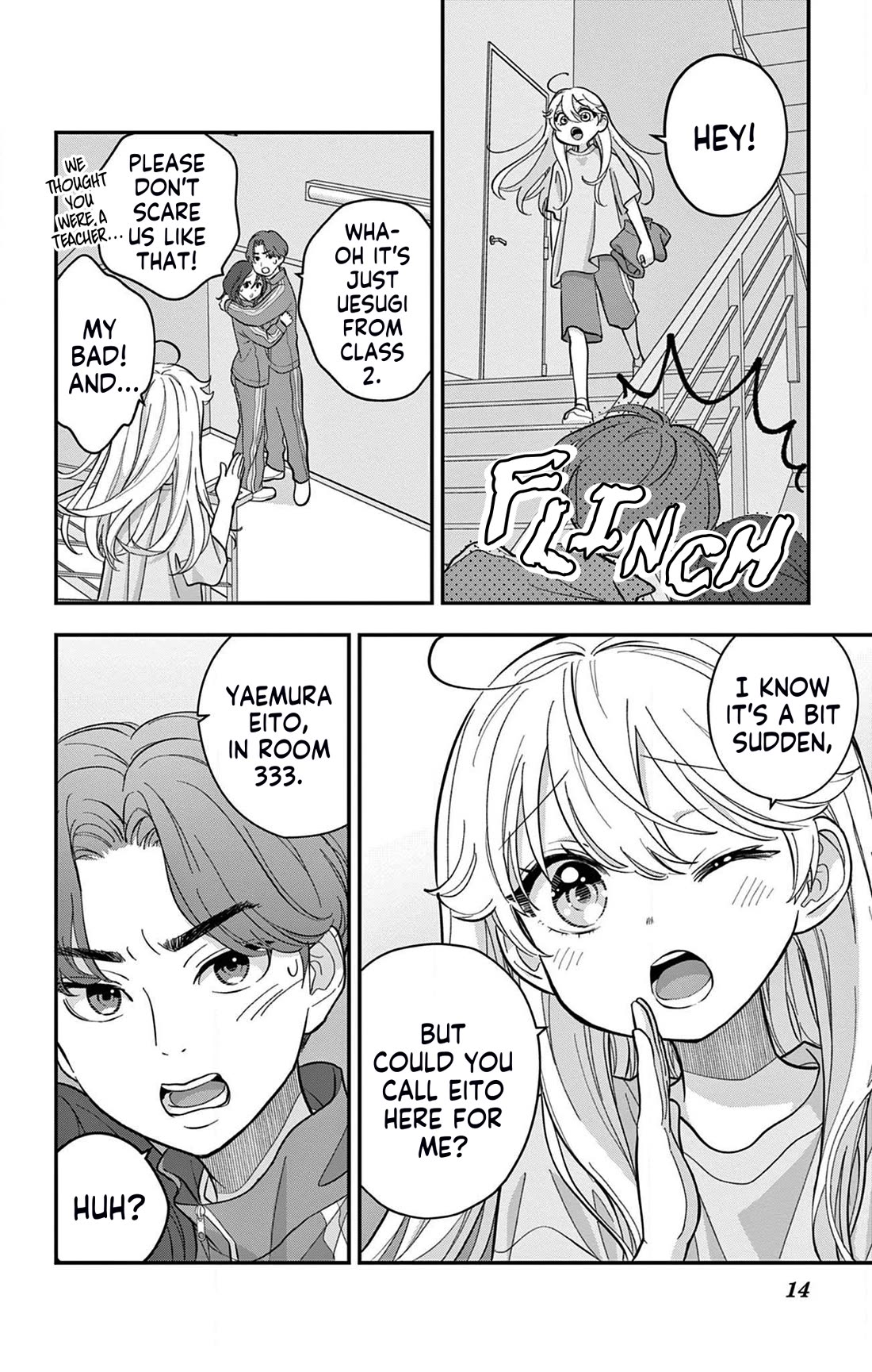 Uesugi-kun Wants to Quit Being a Girl Chapter 11 page 14 - Chapter 11