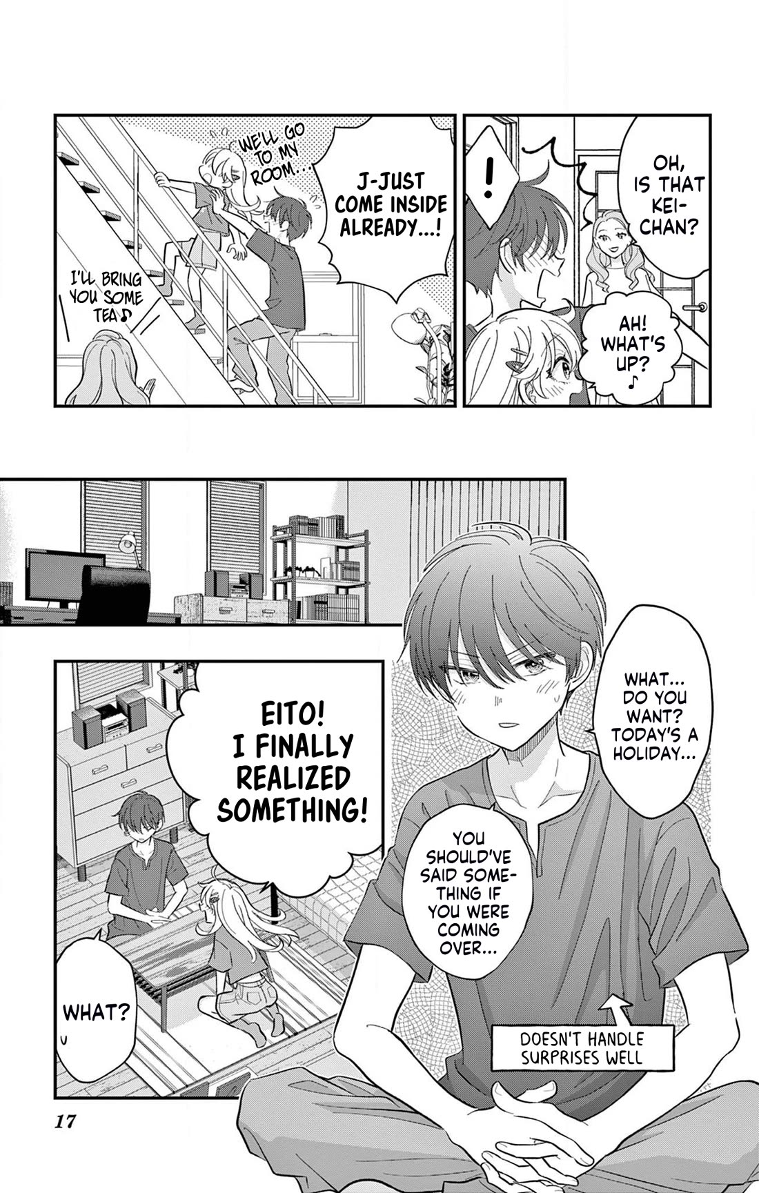 Uesugi-kun Wants to Quit Being a Girl Chapter 14 page 17 - Chapter 14