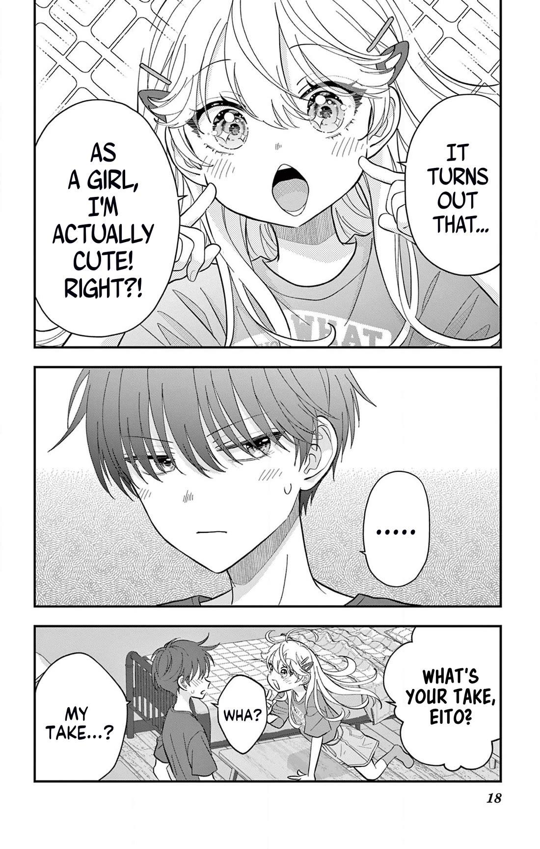Uesugi-kun Wants to Quit Being a Girl Chapter 14 page 18 - Chapter 14