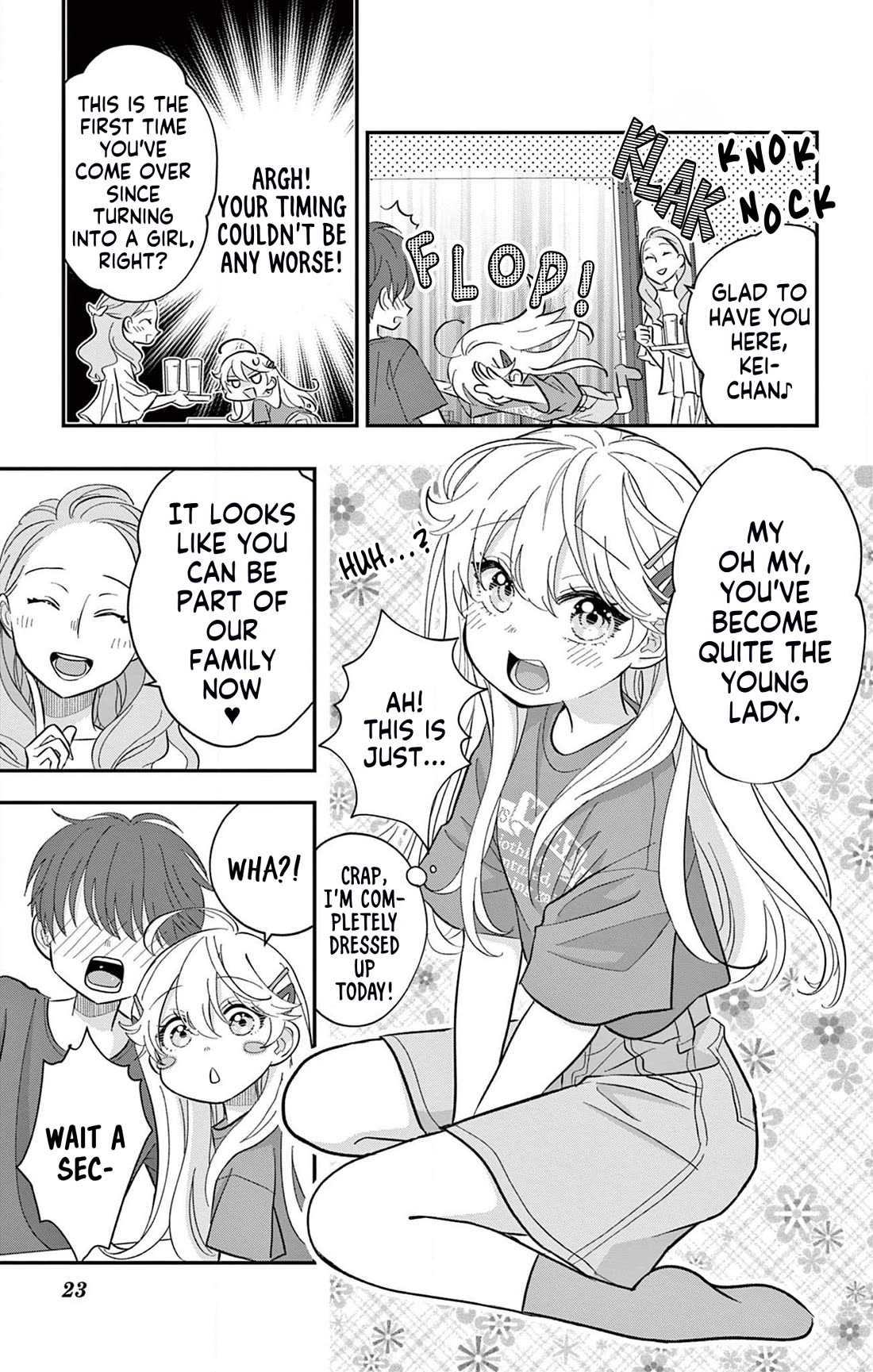 Uesugi-kun Wants to Quit Being a Girl Chapter 14 page 23 - Chapter 14