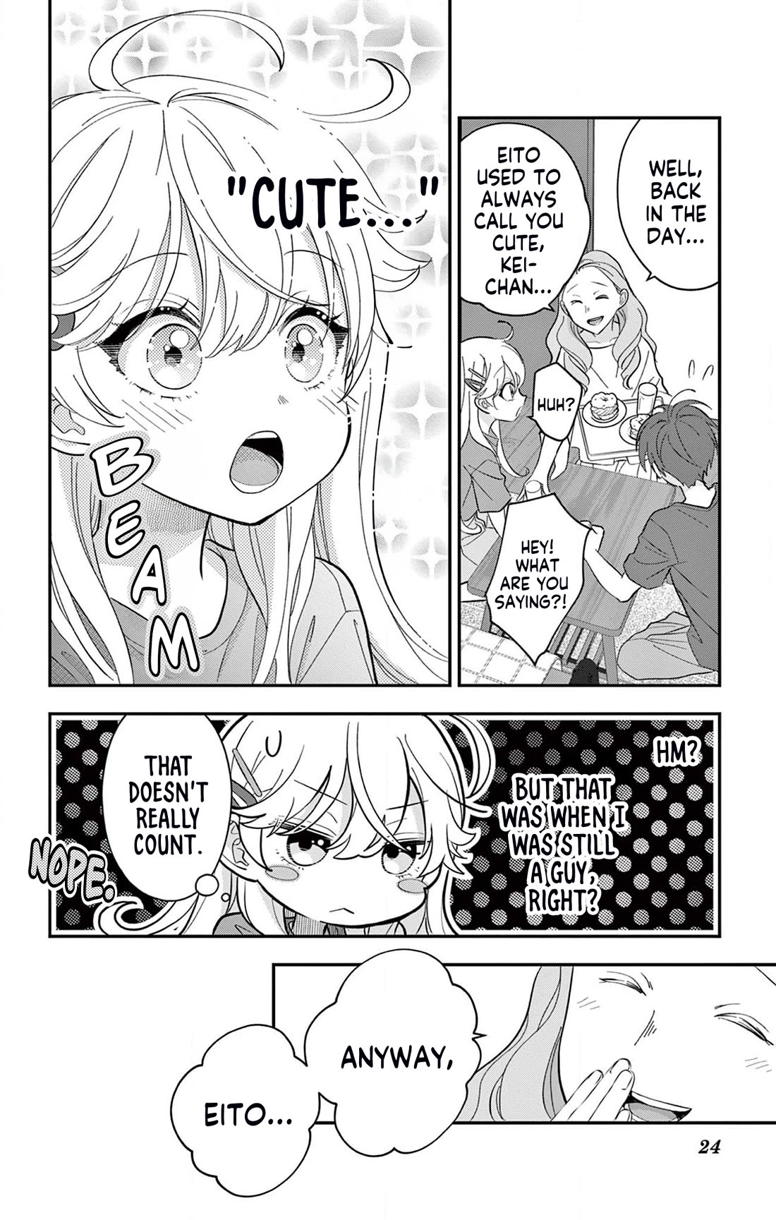 Uesugi-kun Wants to Quit Being a Girl Chapter 14 page 24 - Chapter 14