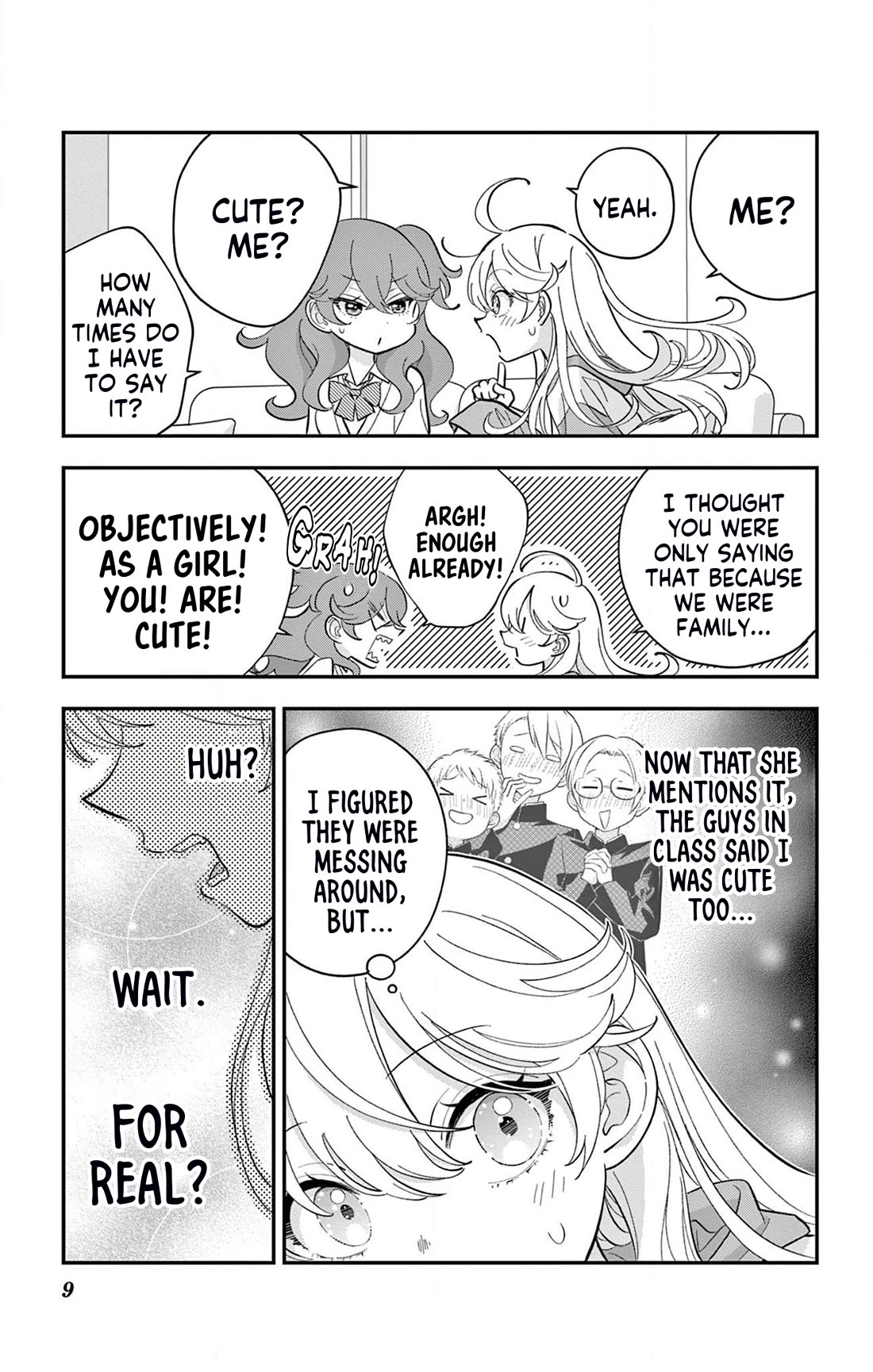 Uesugi-kun Wants to Quit Being a Girl Chapter 14 page 9 - Chapter 14
