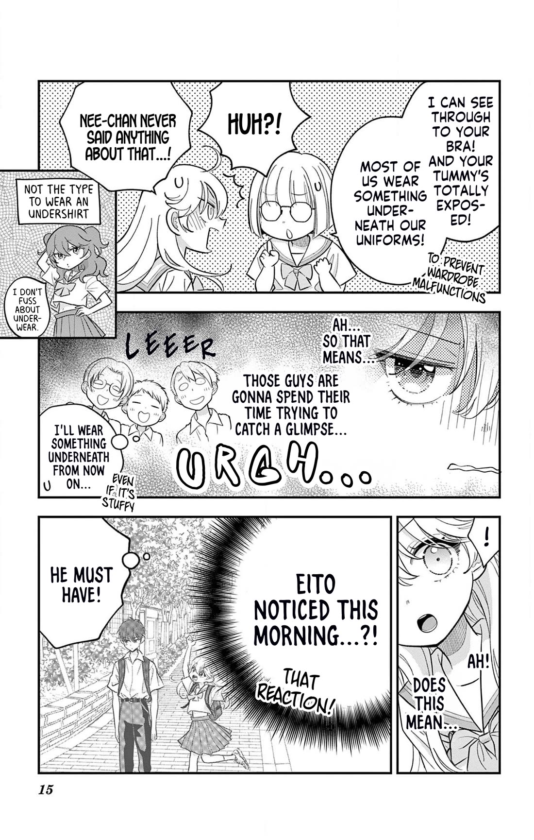Uesugi-kun Wants to Quit Being a Girl Chapter 16 page 15 - Chapter 16