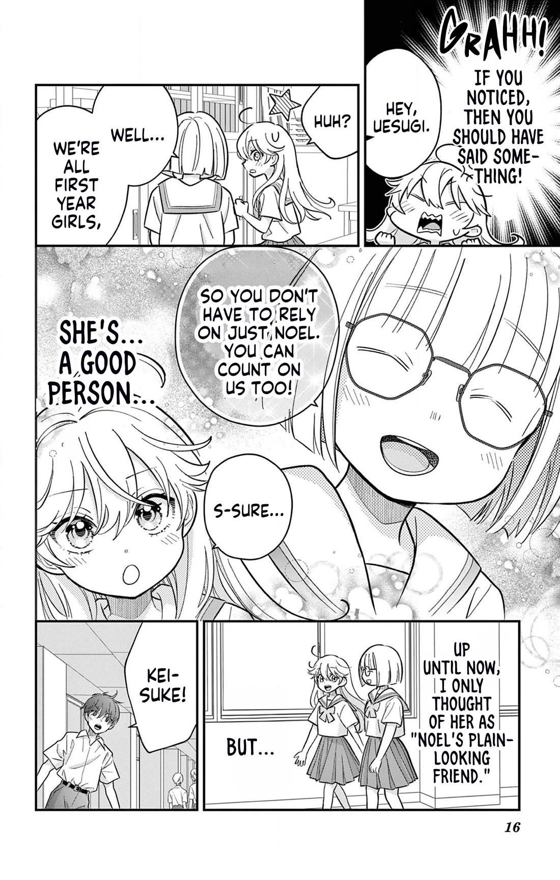 Uesugi-kun Wants to Quit Being a Girl Chapter 16 page 16 - Chapter 16