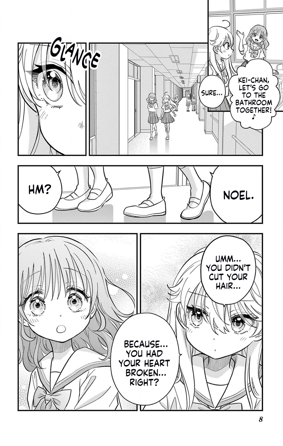 Uesugi-kun Wants to Quit Being a Girl Chapter 16 page 8 - Chapter 16