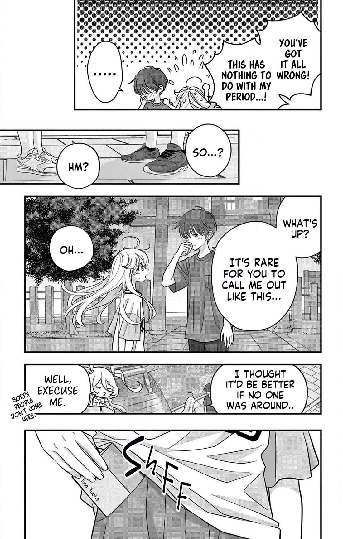 Uesugi-kun Wants to Quit Being a Girl Chapter 17 page 11 - Chapter 17