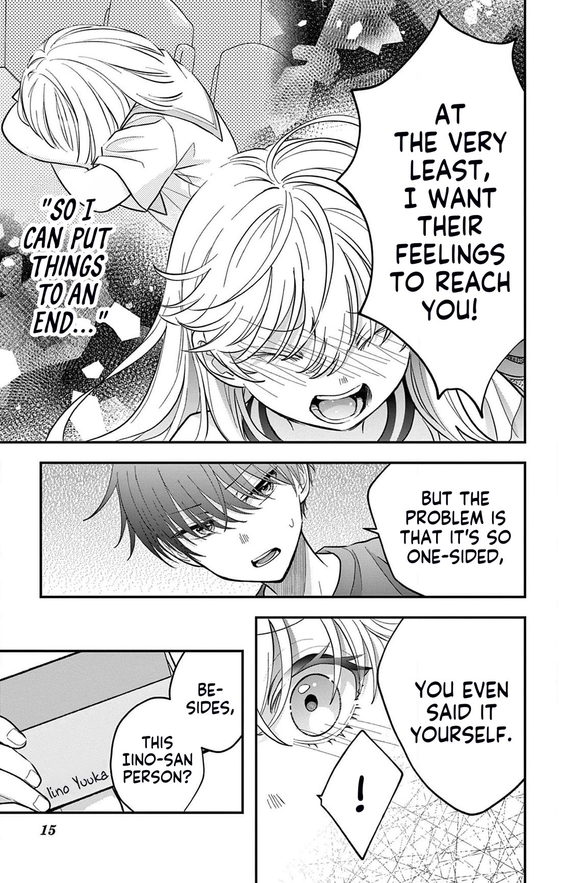 Uesugi-kun Wants to Quit Being a Girl Chapter 17 page 15 - Chapter 17