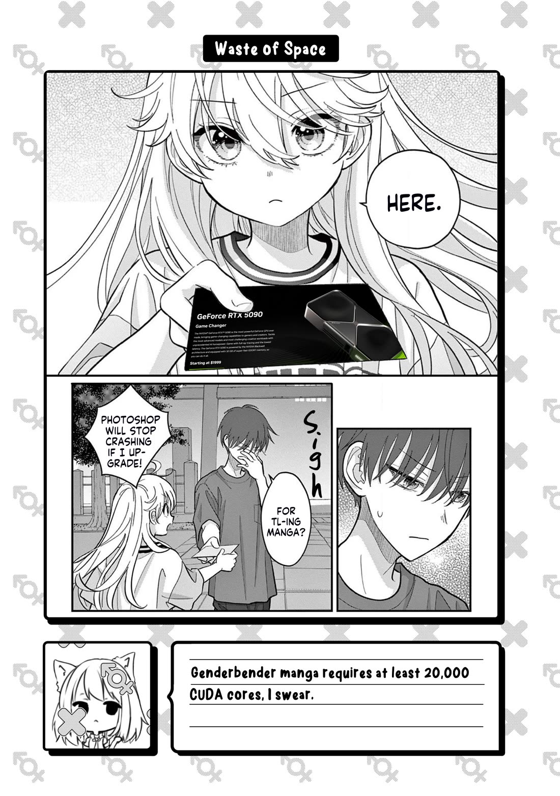 Uesugi-kun Wants to Quit Being a Girl Chapter 17 page 21 - Chapter 17