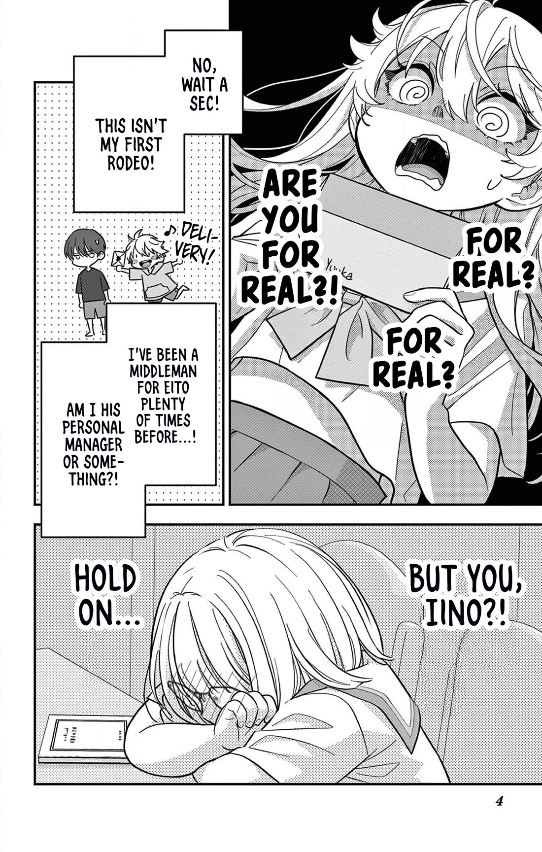 Uesugi-kun Wants to Quit Being a Girl Chapter 17 page 4 - Chapter 17