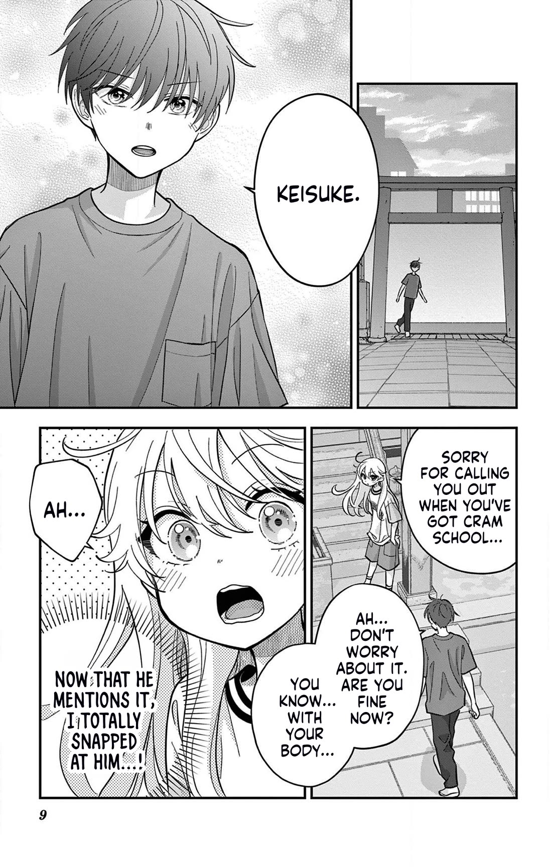 Uesugi-kun Wants to Quit Being a Girl Chapter 17 page 9 - Chapter 17