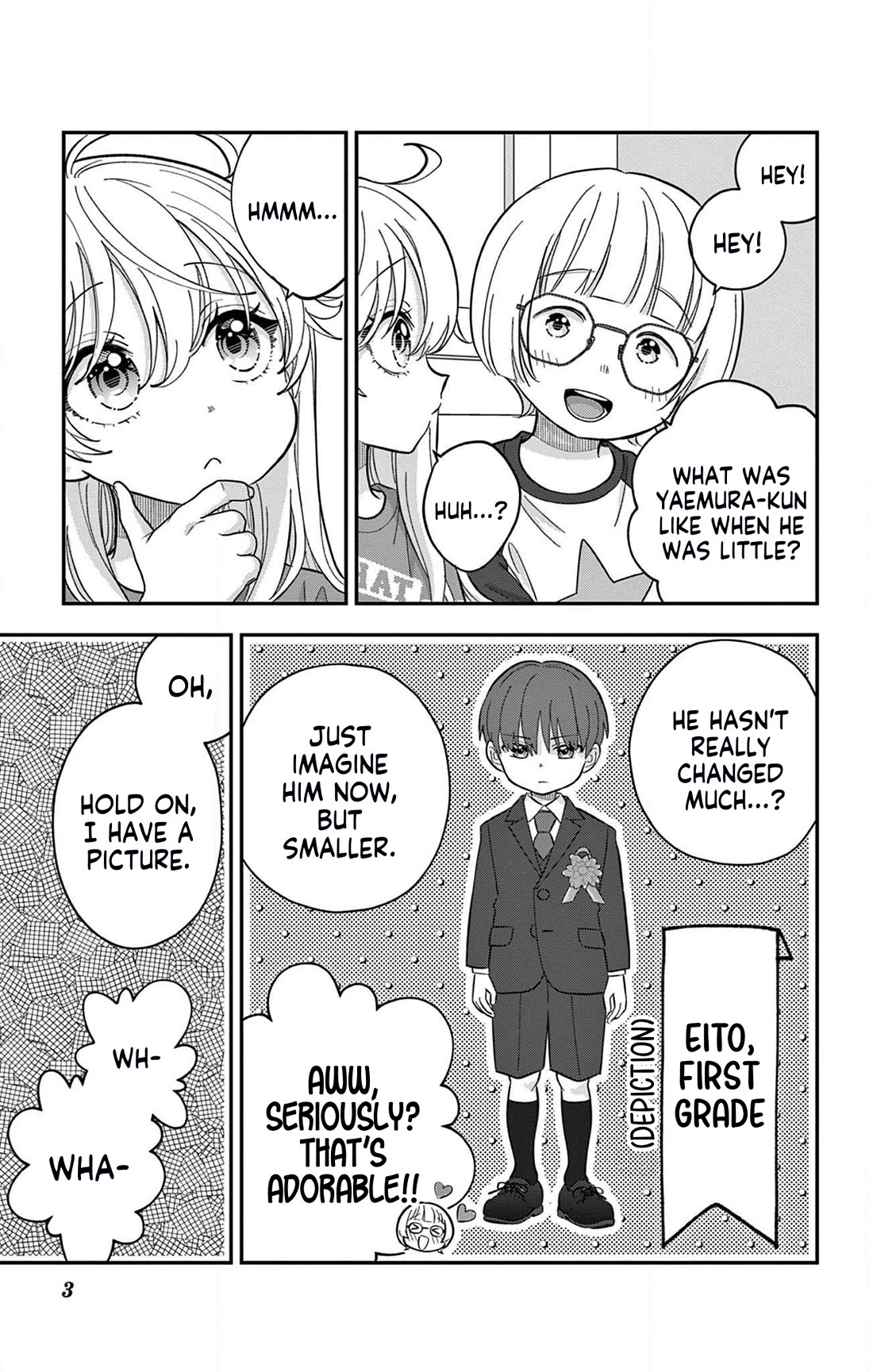 Uesugi-kun Wants to Quit Being a Girl Chapter 18.5 page 3 - Chapter 18.5: Iino-san Hits Her Breaking Point