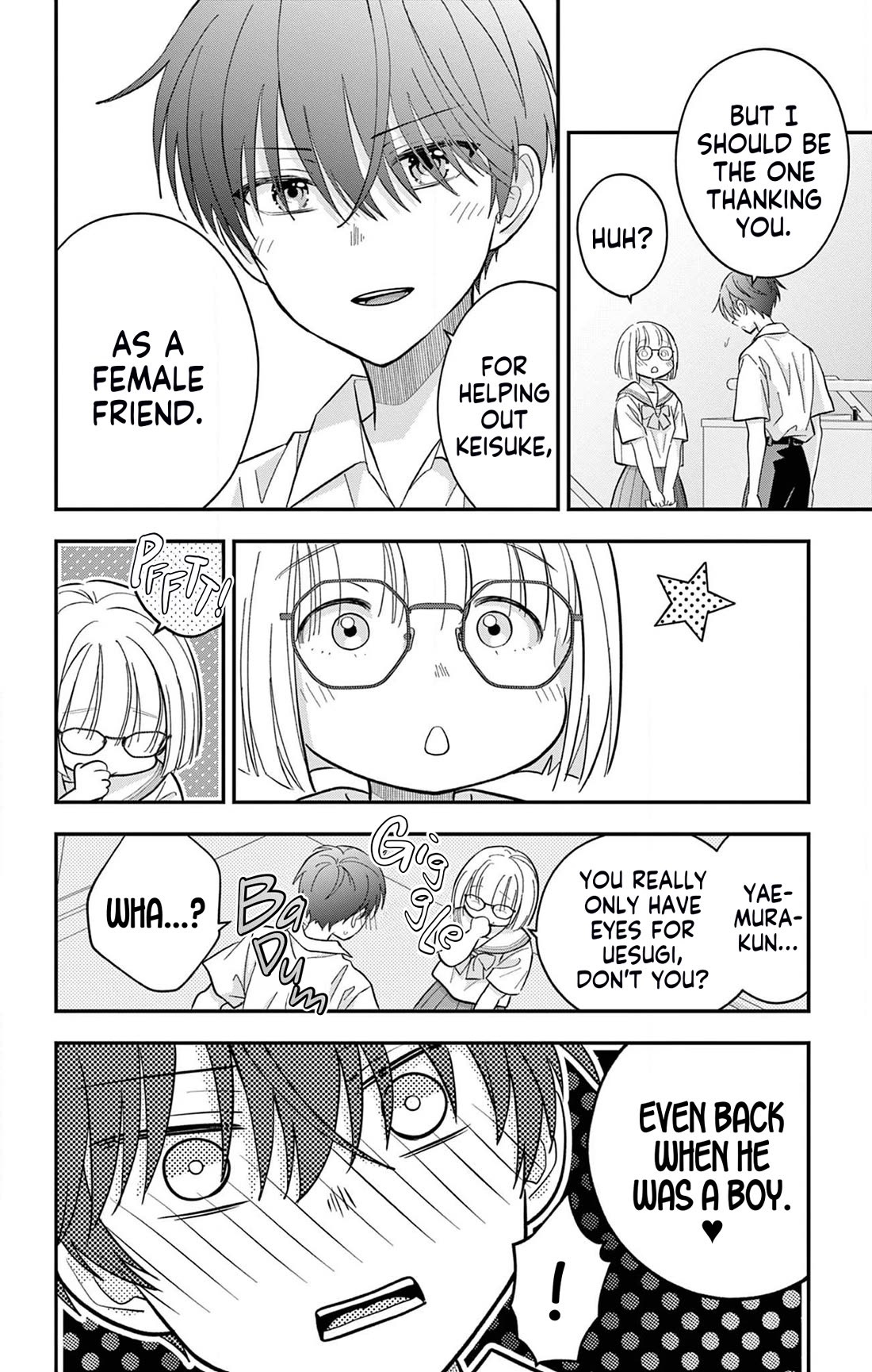 Uesugi-kun Wants to Quit Being a Girl Chapter 18 page 16 - Chapter 18