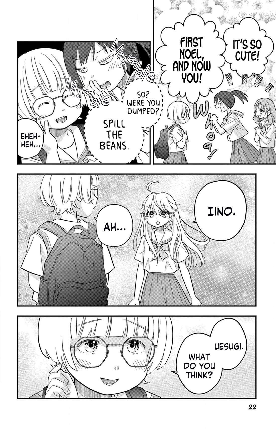 Uesugi-kun Wants to Quit Being a Girl Chapter 18 page 22 - Chapter 18