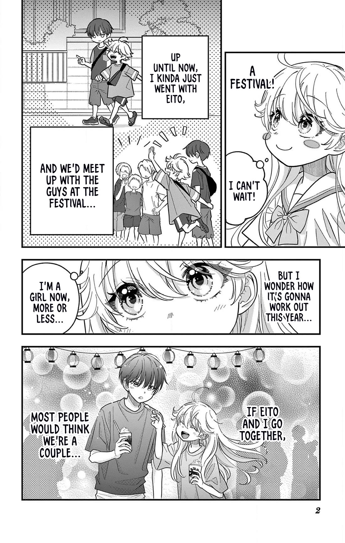 Uesugi-kun Wants to Quit Being a Girl Chapter 19 page 2 - Chapter 19