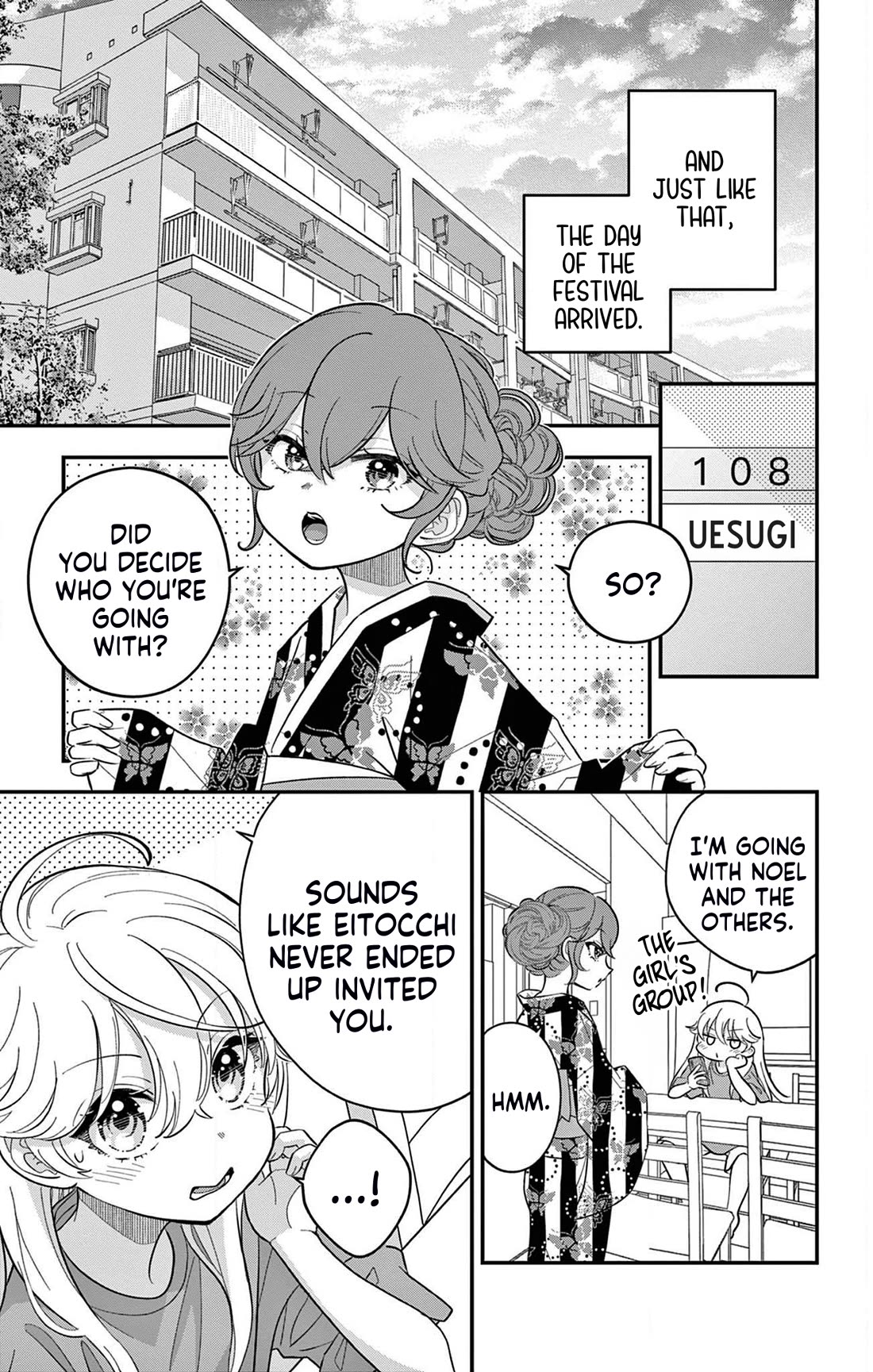Uesugi-kun Wants to Quit Being a Girl Chapter 19 page 5 - Chapter 19