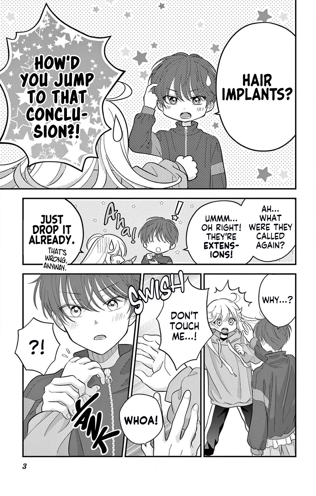 Uesugi-kun Wants to Quit Being a Girl Chapter 2 page 3 - Chapter 2
