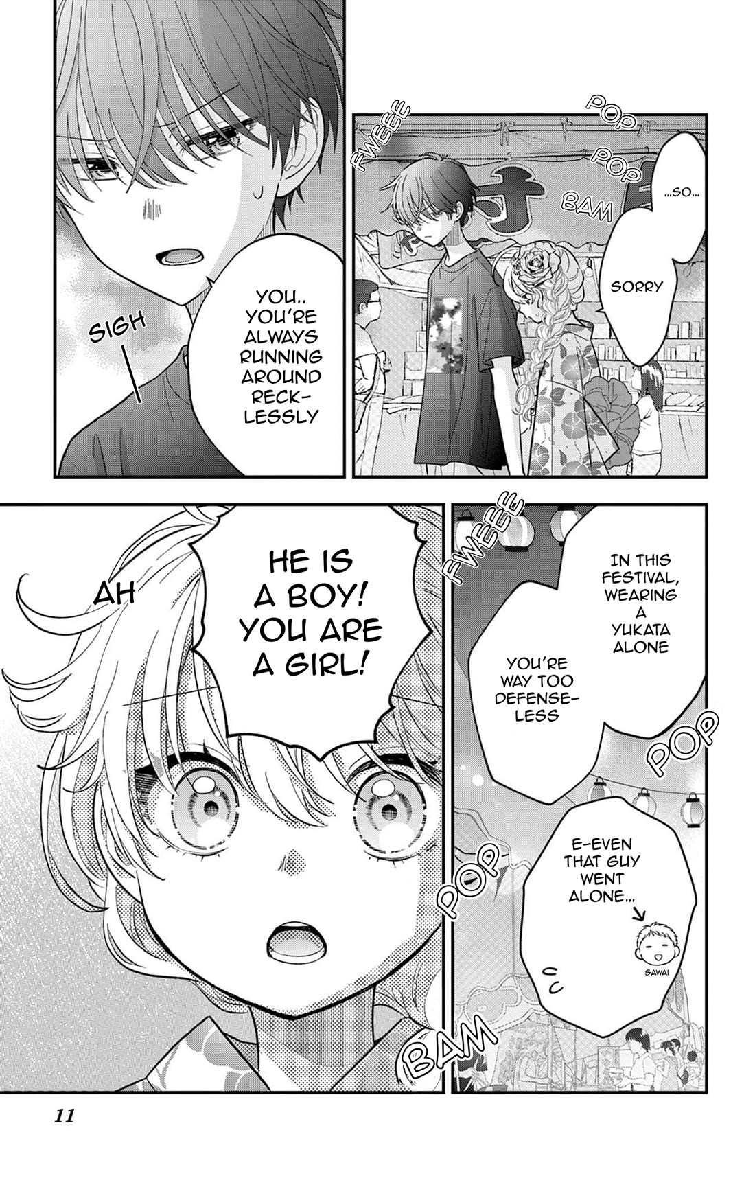 Uesugi-kun Wants to Quit Being a Girl Chapter 20 page 11 - Chapter 20