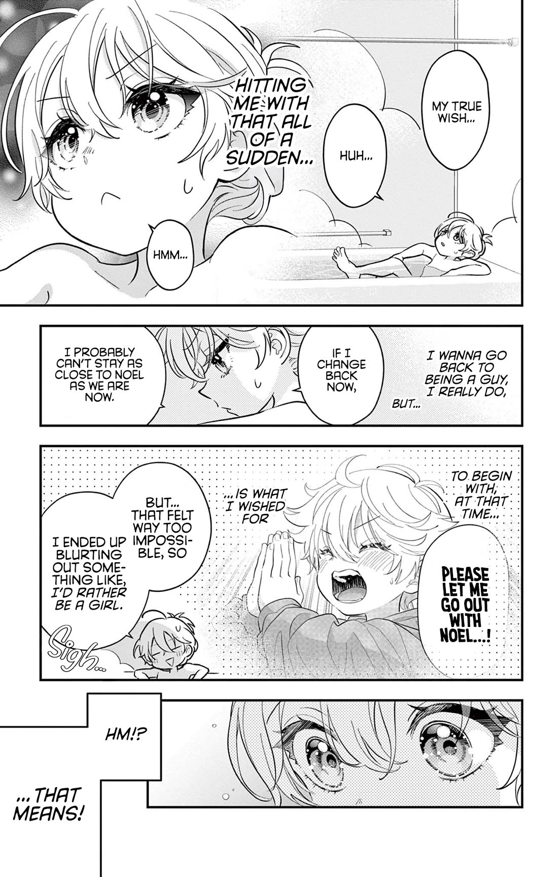Uesugi-kun Wants to Quit Being a Girl Chapter 21 page 13 - Chapter 21