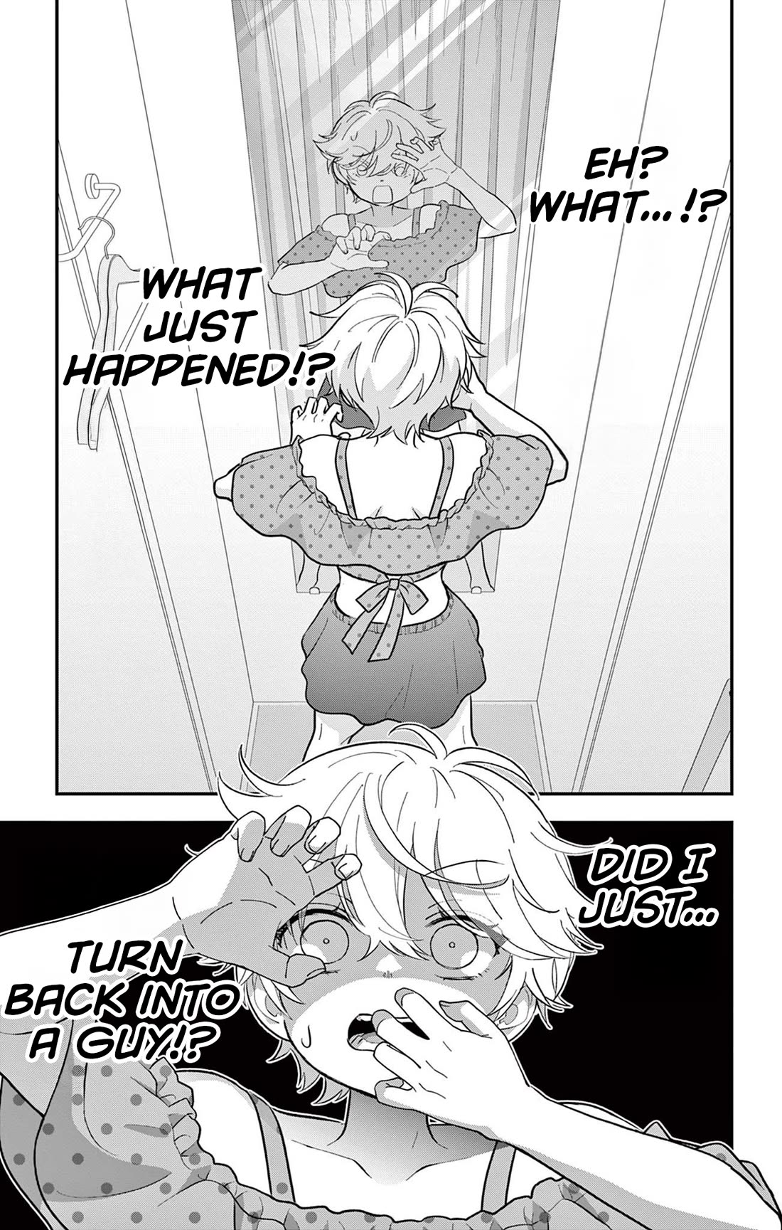Uesugi-kun Wants to Quit Being a Girl Chapter 22.1 page 1 - Chapter 22.1