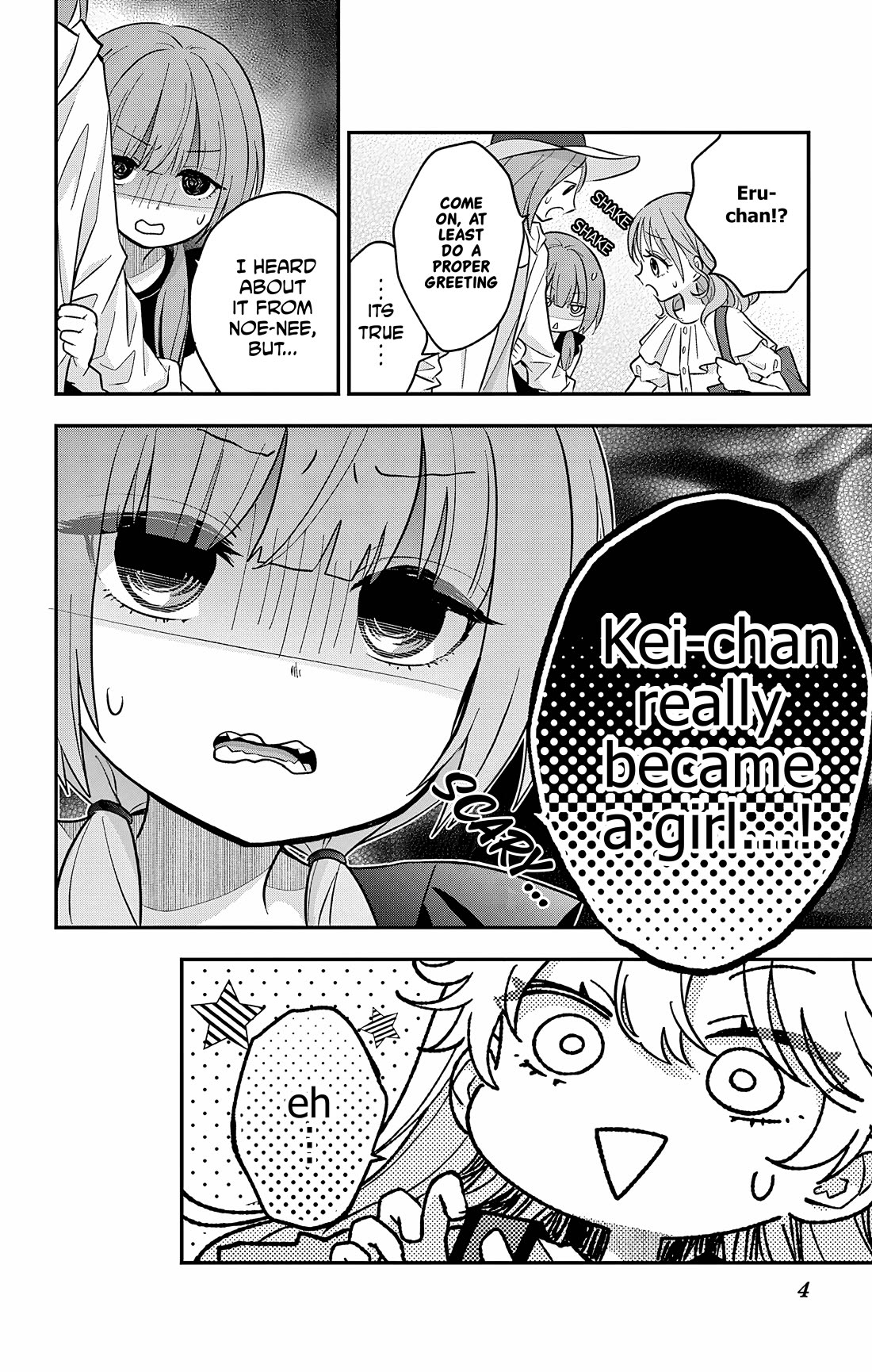 Uesugi-kun Wants to Quit Being a Girl Chapter 23.1 page 4 - Chapter 23.1
