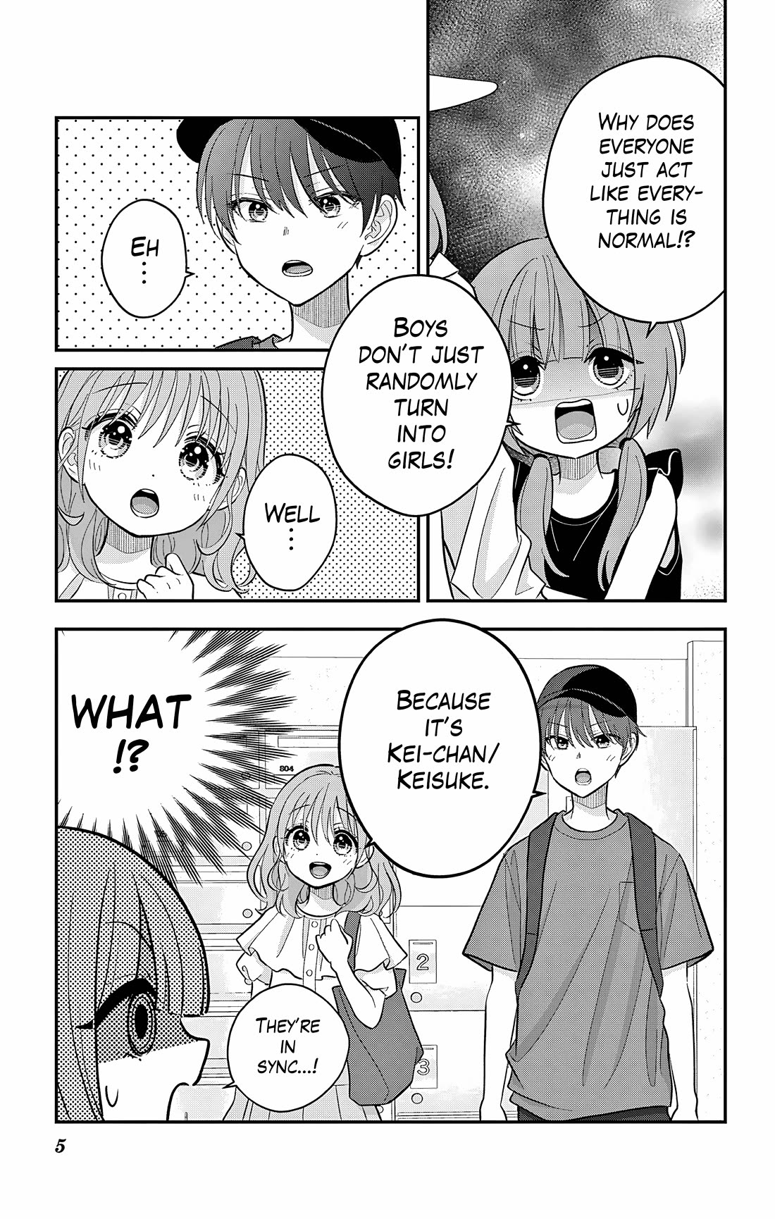 Uesugi-kun Wants to Quit Being a Girl Chapter 23.1 page 5 - Chapter 23.1
