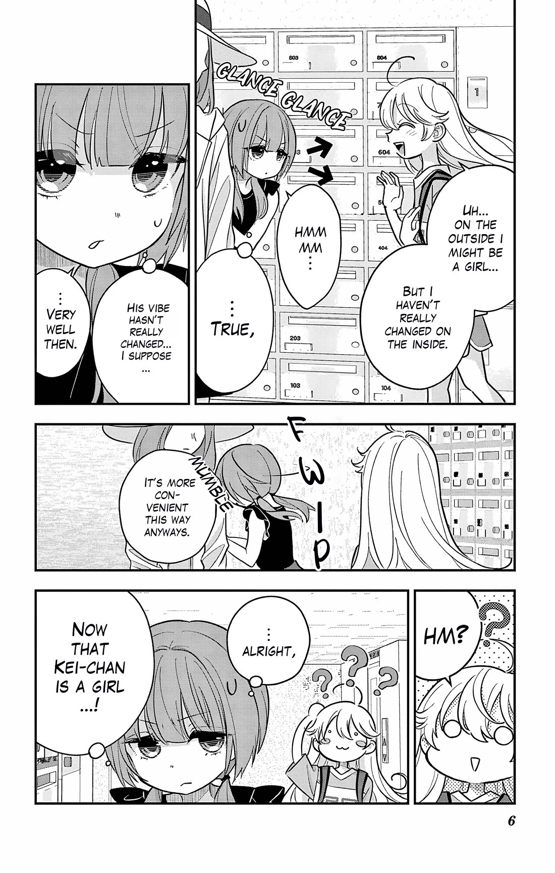 Uesugi-kun Wants to Quit Being a Girl Chapter 23.1 page 6 - Chapter 23.1
